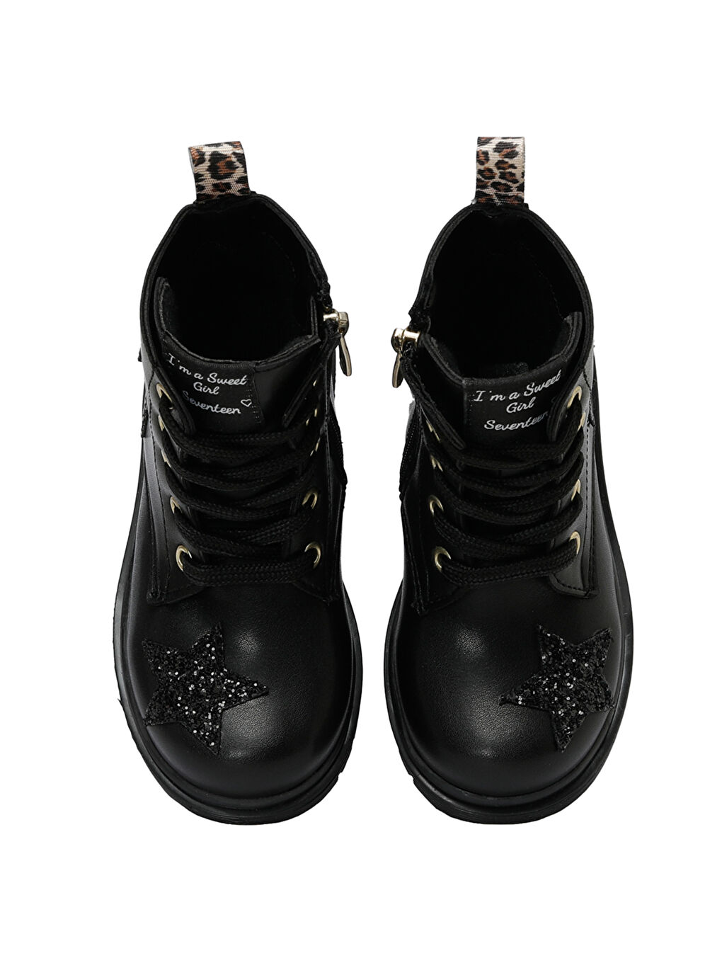 WOLTRAN 3PR Siyah Kız Çocuk Worker Bot-3