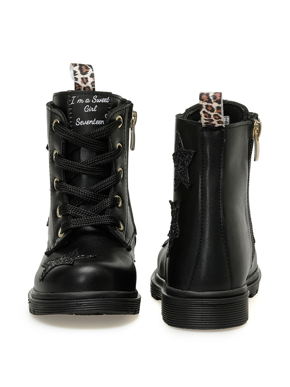 WOLTRAN 3PR Siyah Kız Çocuk Worker Bot-4