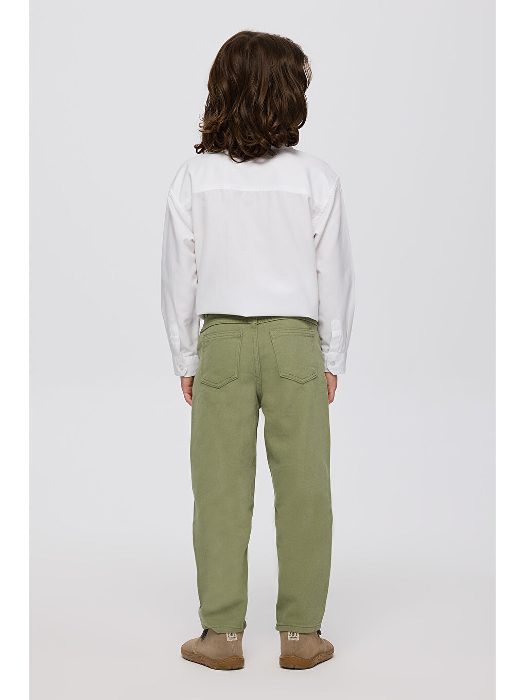 Erkek Çocuk Haki Pantolon-6