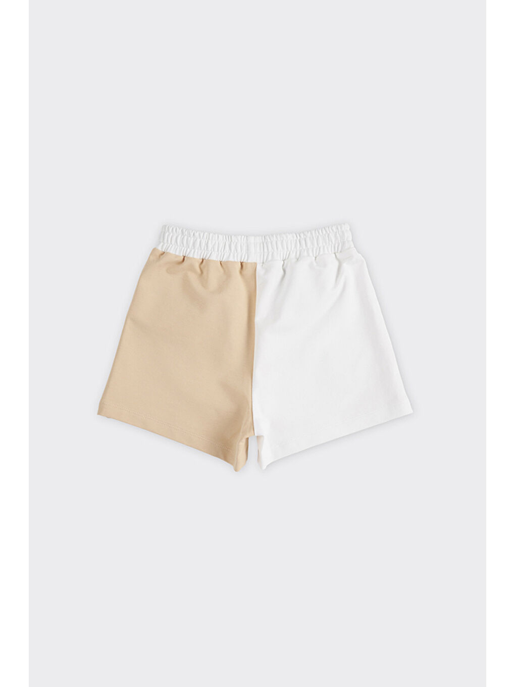 Pembe Kız Çocuk File Detaylı Somon Şort Etek-3