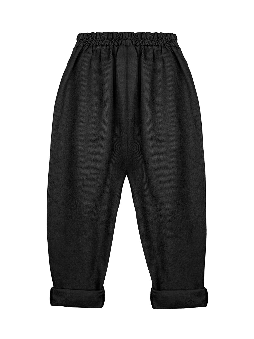 Catz Kids Kahverengi 2'li Paket %100 Pamuk Gabardin Carrot Pantolon ( Kahve&Siyah ) - 2