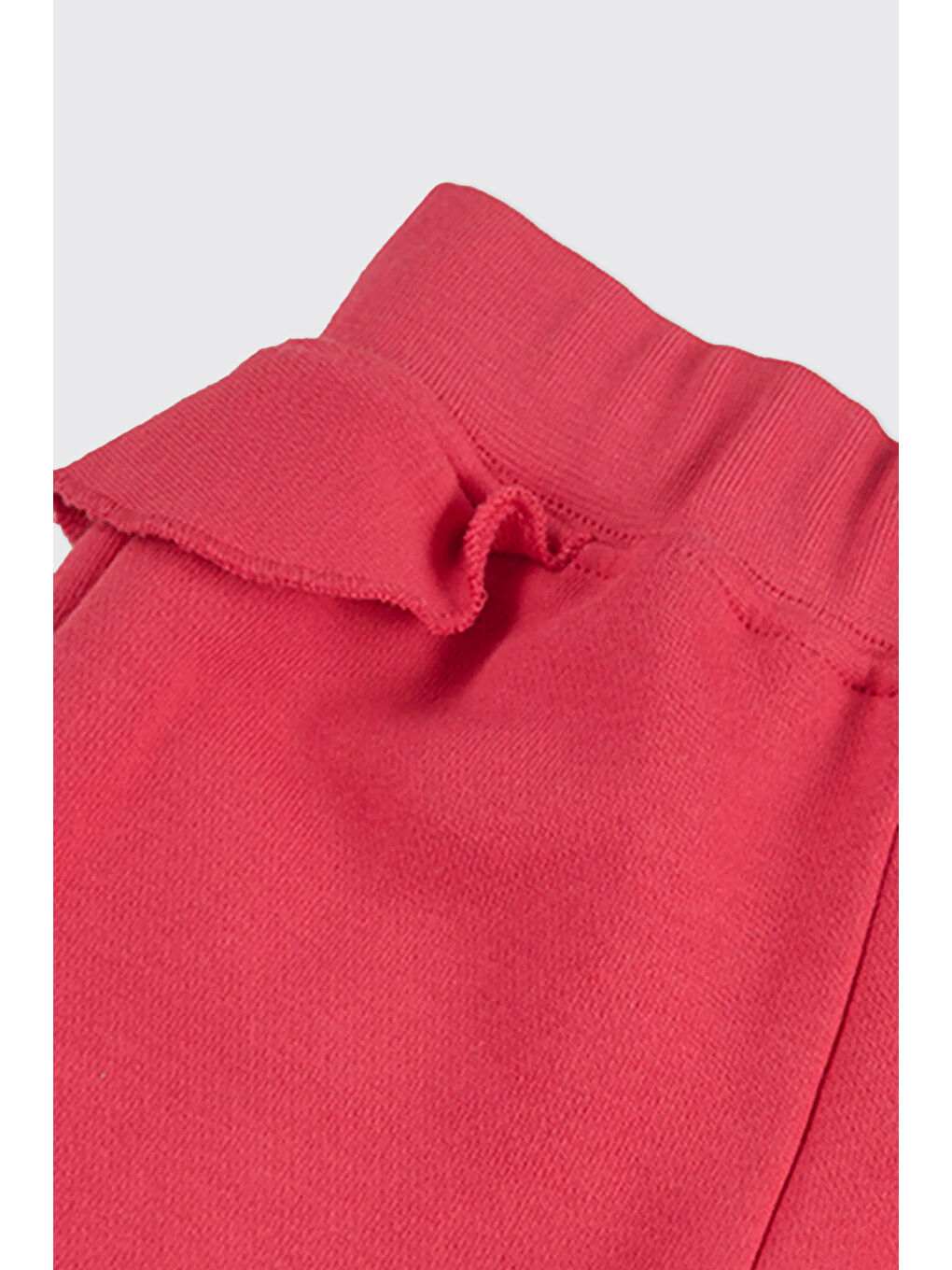 Kız Bebek Fırfır Kırmızı Eşofman Alt-2