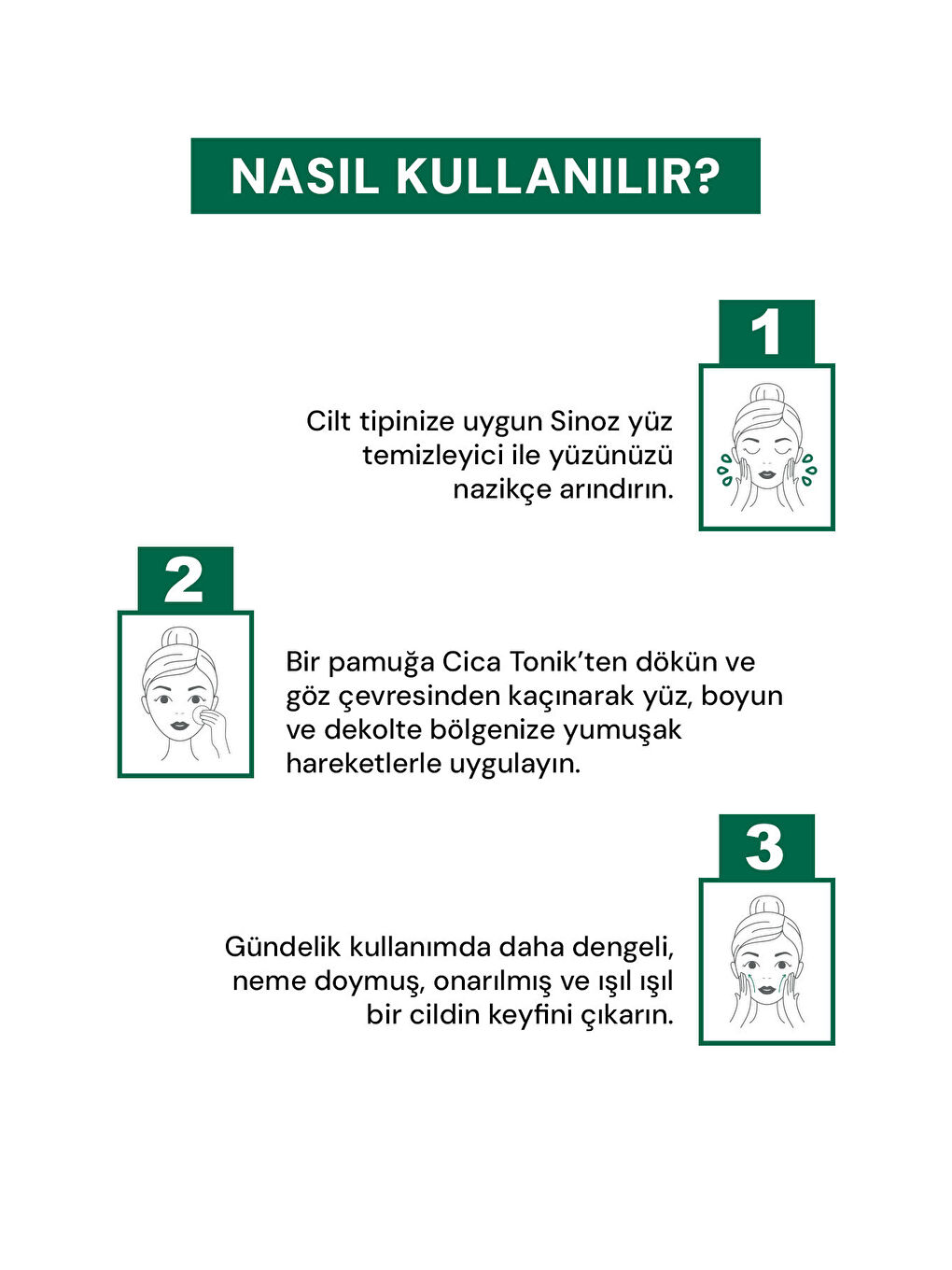 Pure Cica Onarıcı Ve Nemlendirici Tonik 200 Ml-3