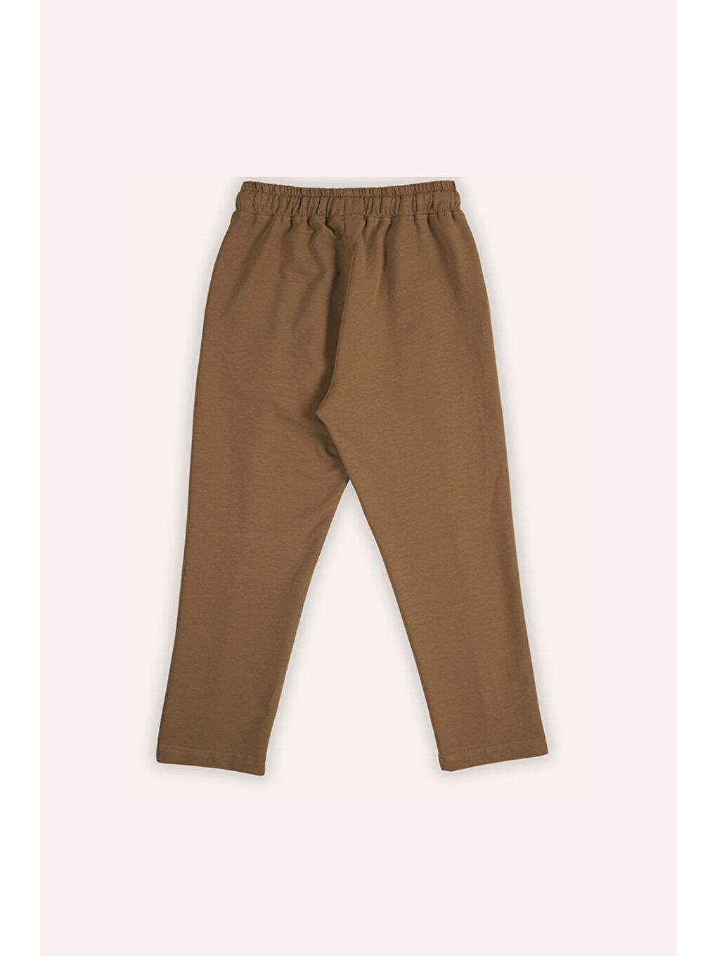 Kahverengi Kız Çocuk Camel Eşofman Altı-1