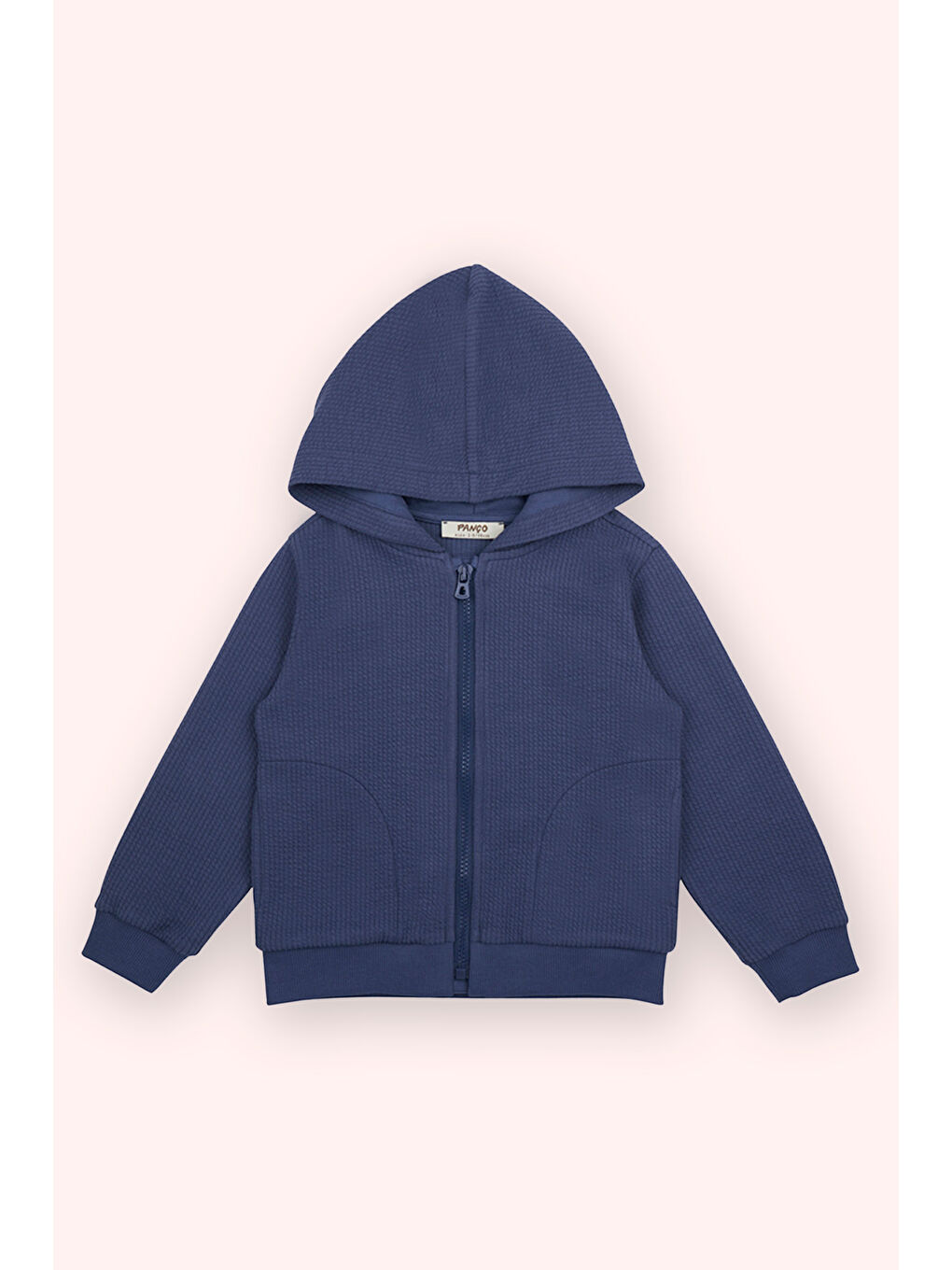 Erkek Bebek Kapüşonlu Lacivert Sweatshirt