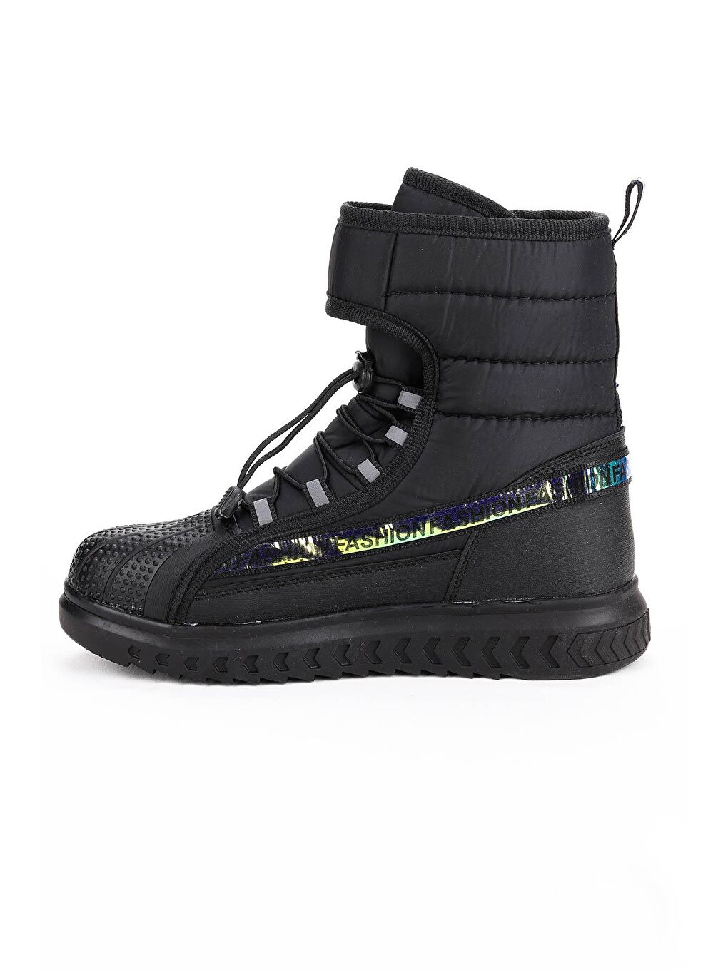 Siyah Günlük Cırtlı Kadın Kar Bot Ayakkabı Twg 920-4