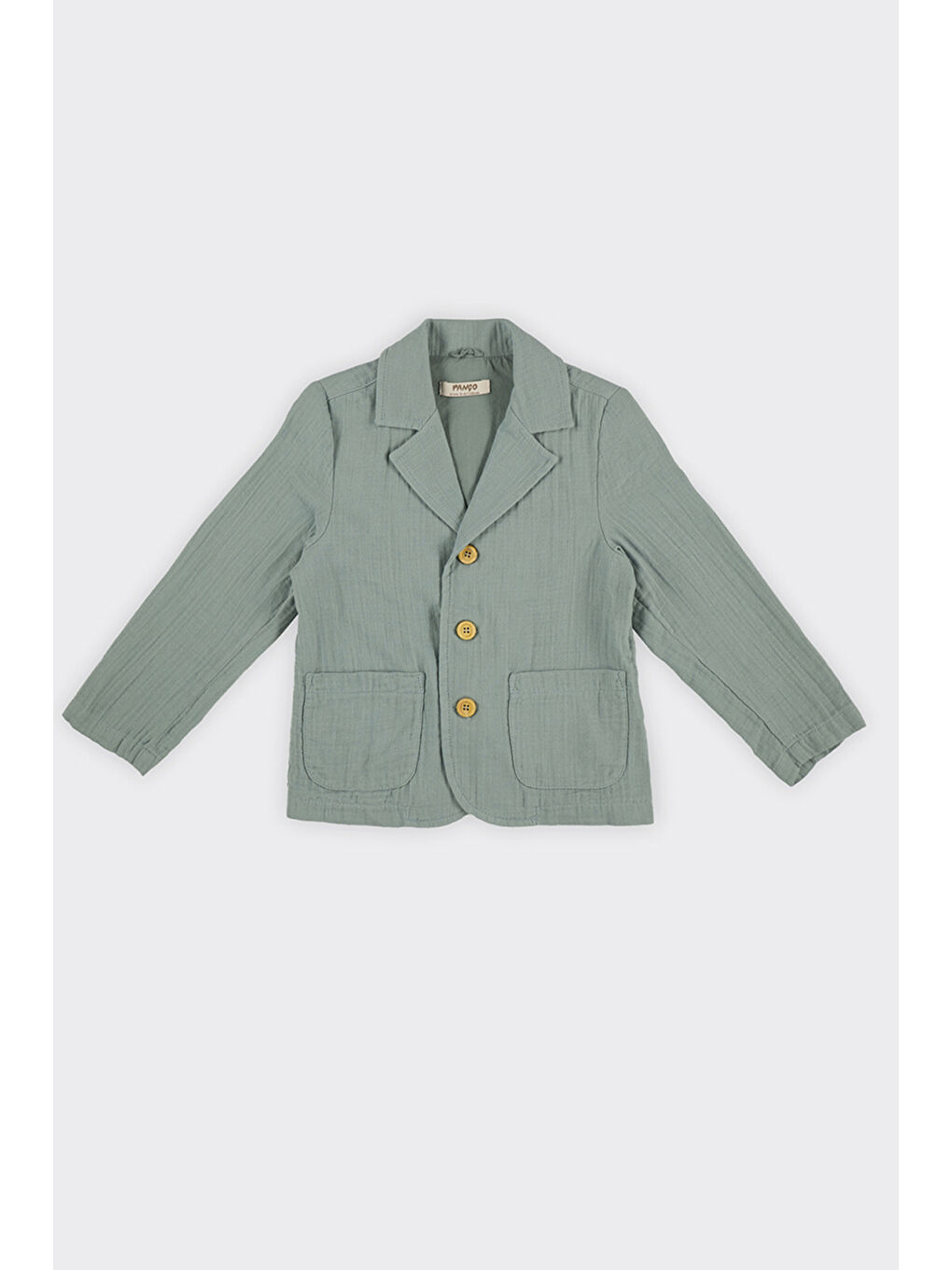 Erkek Çocuk Müslin Yeşil Ceket-1