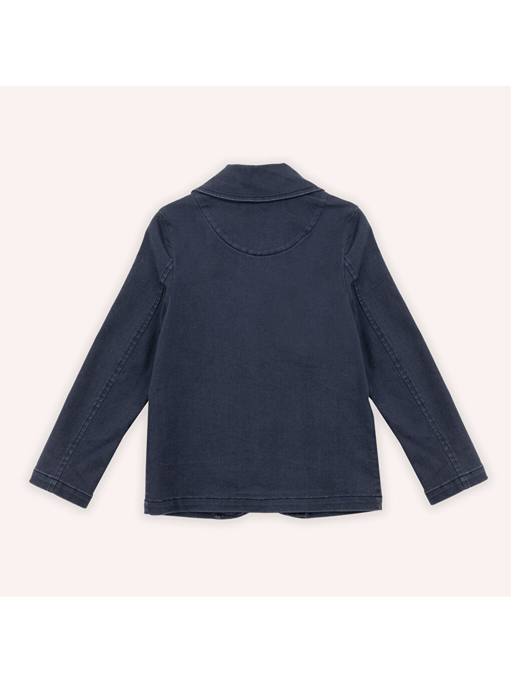 Erkek Çocuk Lacivert Düğmeli Ceket-5