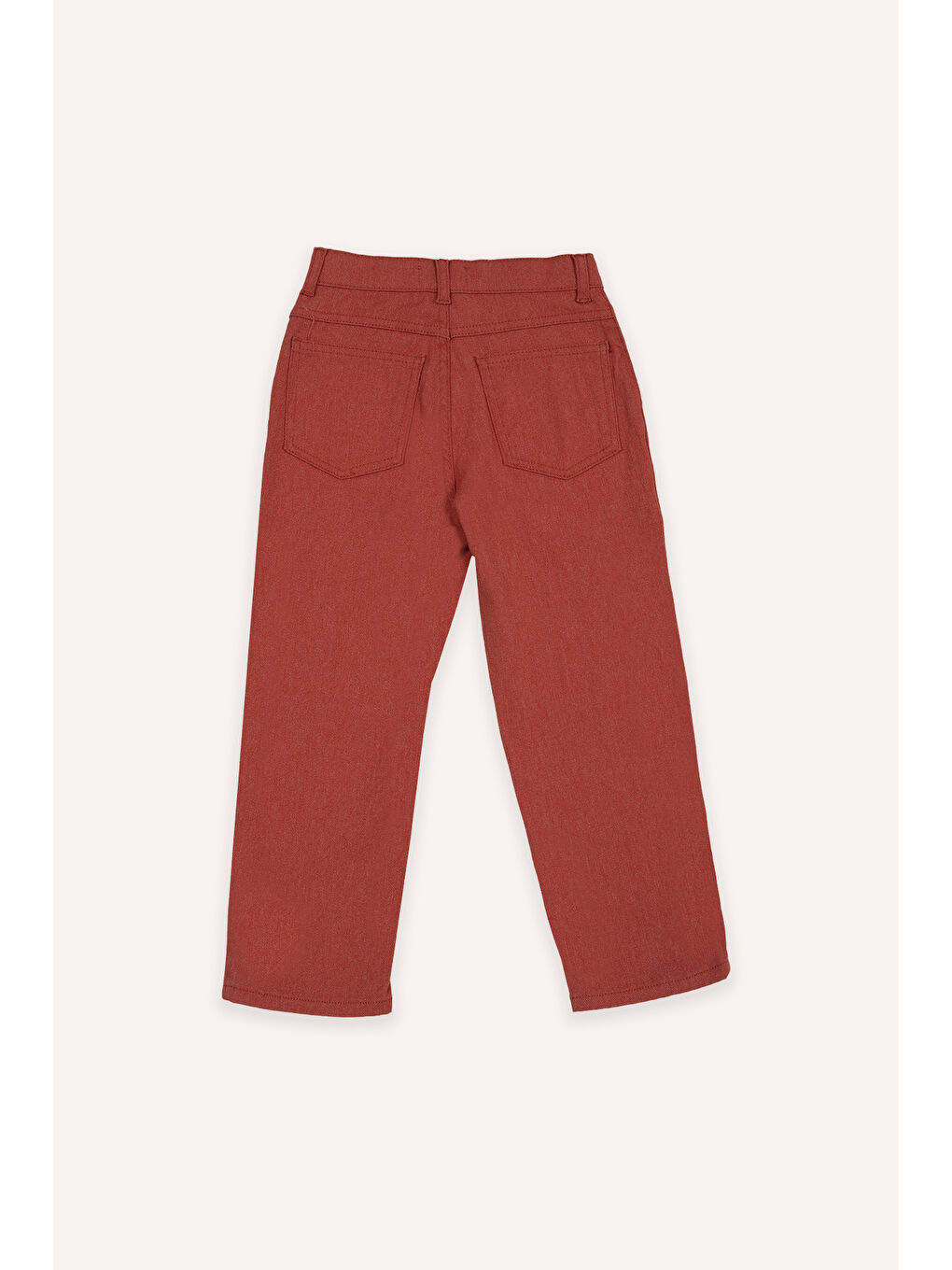 Kahverengi Erkek Çocuk Kiremit Rengi Pantolon-1