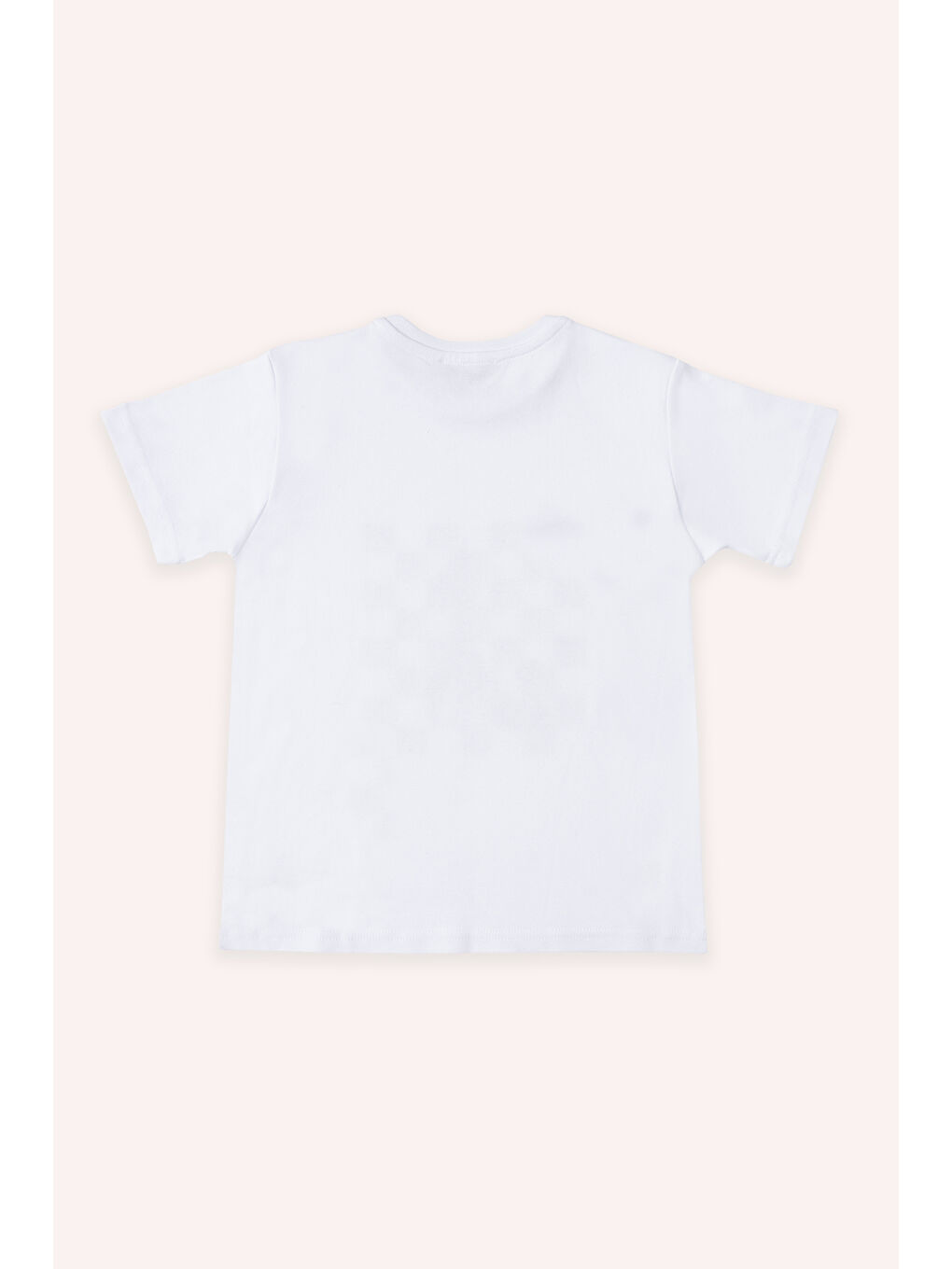 Erkek Çocuk Satranç Baskılı Beyaz Pijama Üstü-3