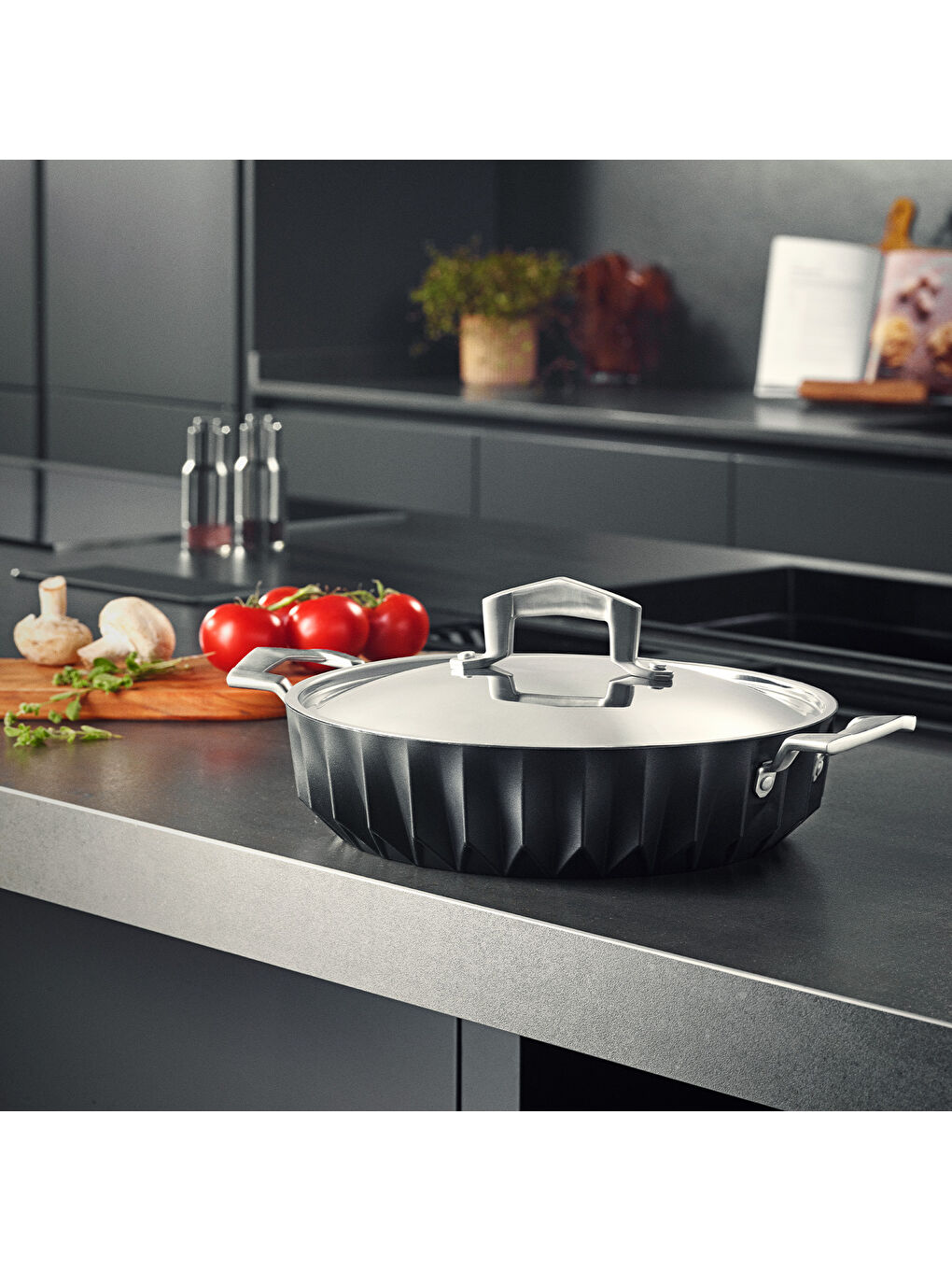 Siyah Diagon 26 cm Pilav/Karnıyarık Tencere-6