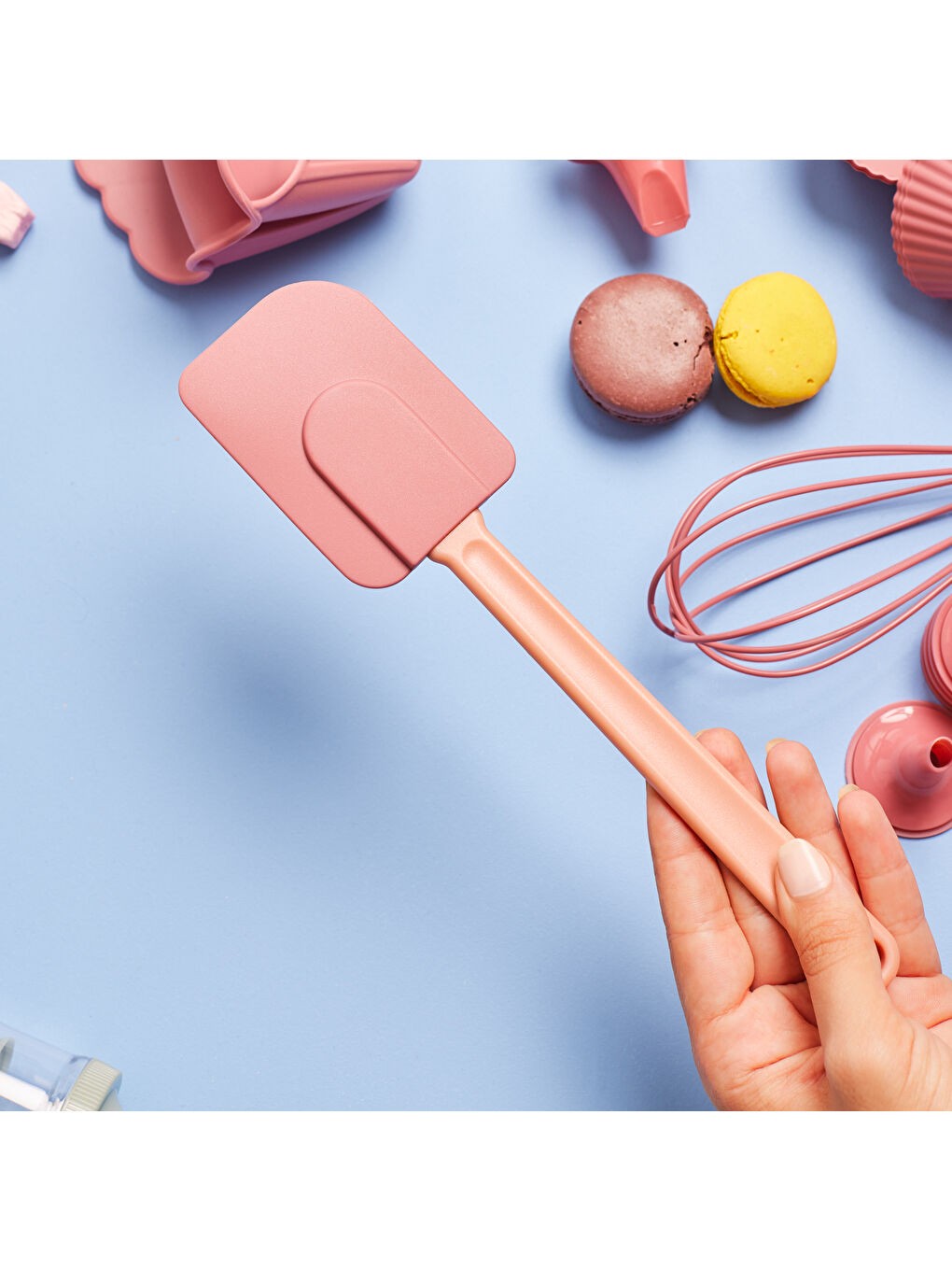 Pastry Chef Gift Pasta Hazırlık Seti Pembe-4