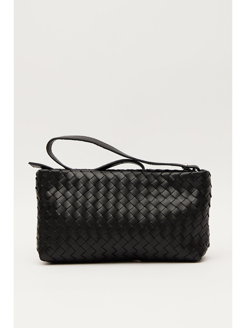 Frances Örgü Baget Çanta Siyah-4