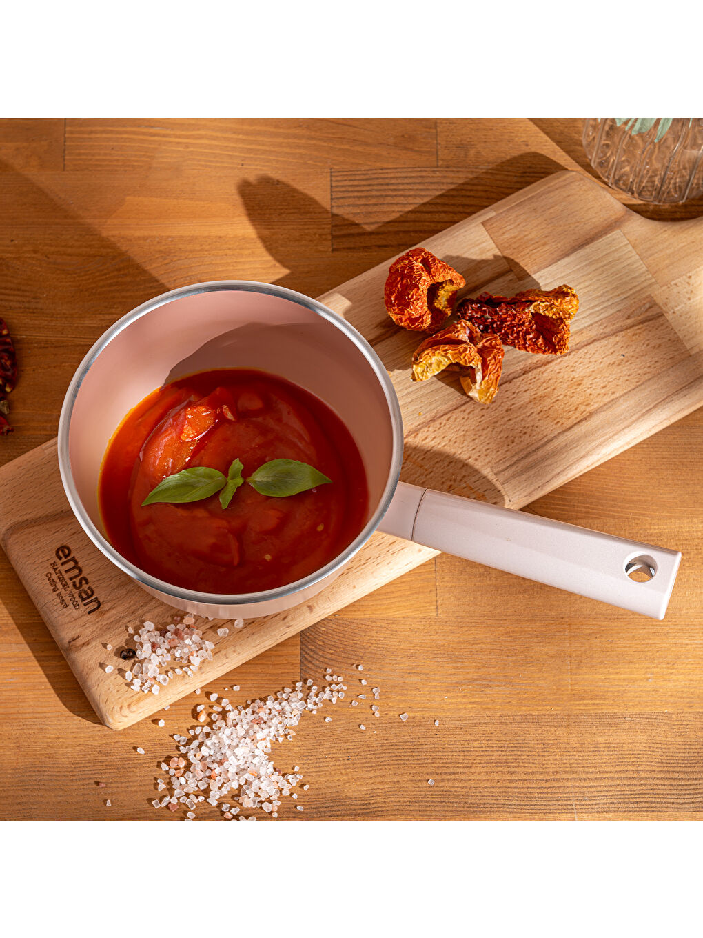 Swiss Crystal Sosluk Tenceresi Pembe 16 cm-7