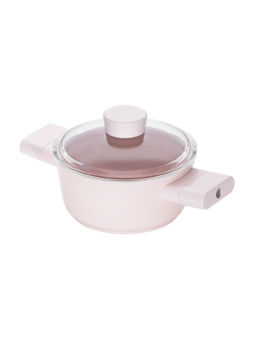 Swiss Crystal Derin Tencere- Pembe 16 cm-6