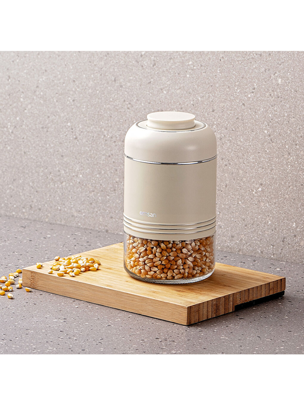 Beyaz Moko 650 Ml Saklama Kavanozu Ekru-6