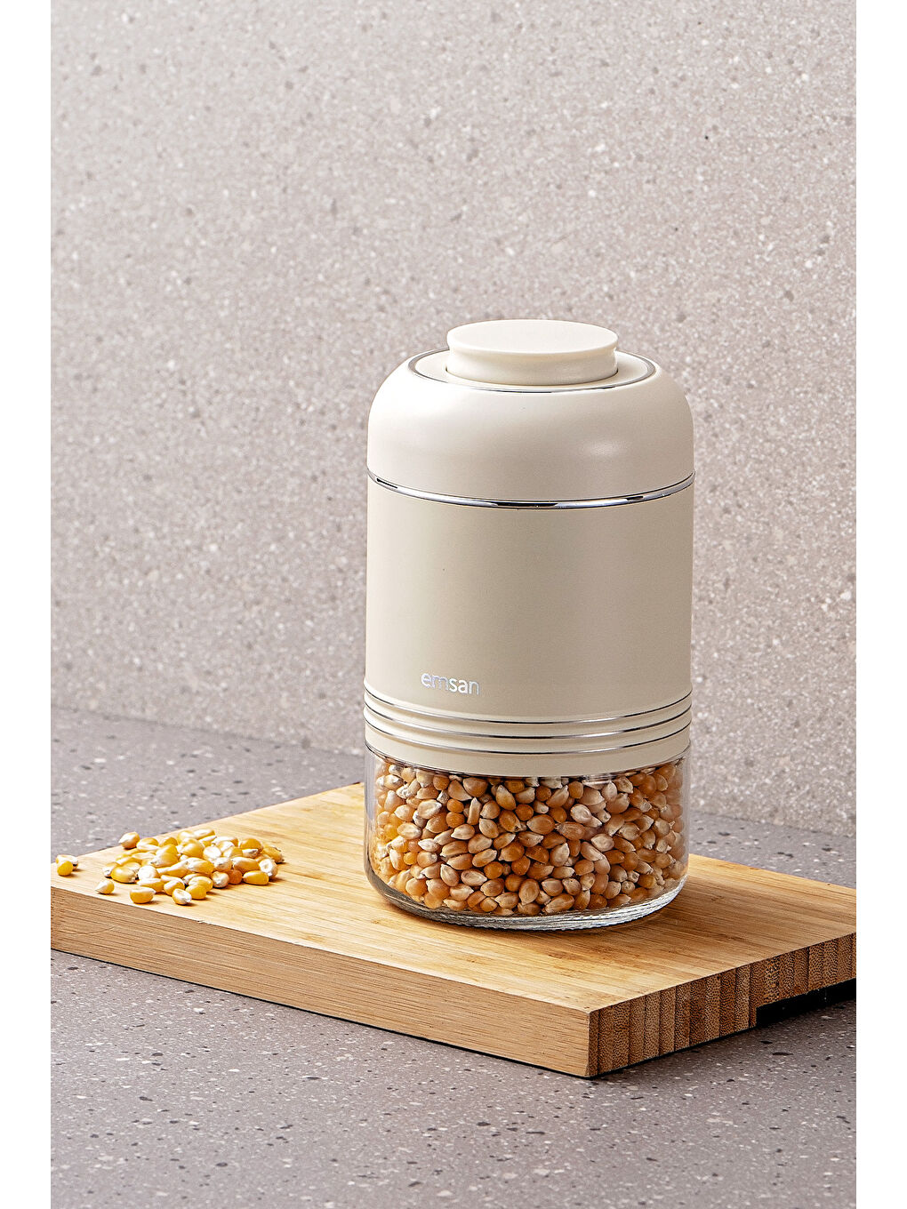 Beyaz Moko 650 Ml Saklama Kavanozu Ekru-8