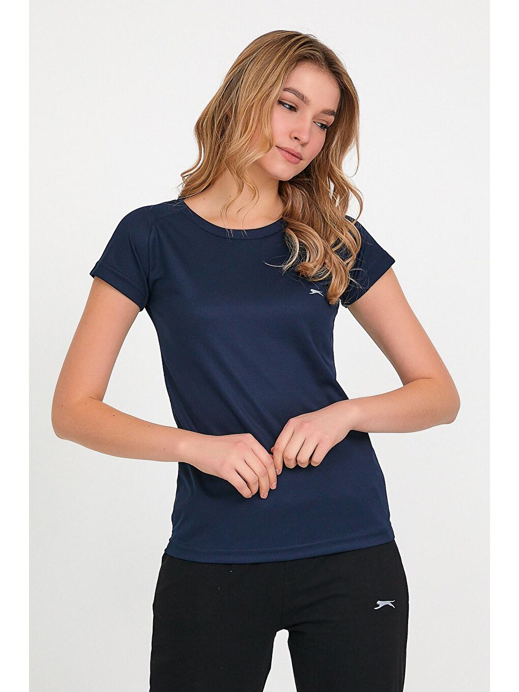 SLAZENGER Lacivert RELAX Kadın T-Shirt Lacivert - 3