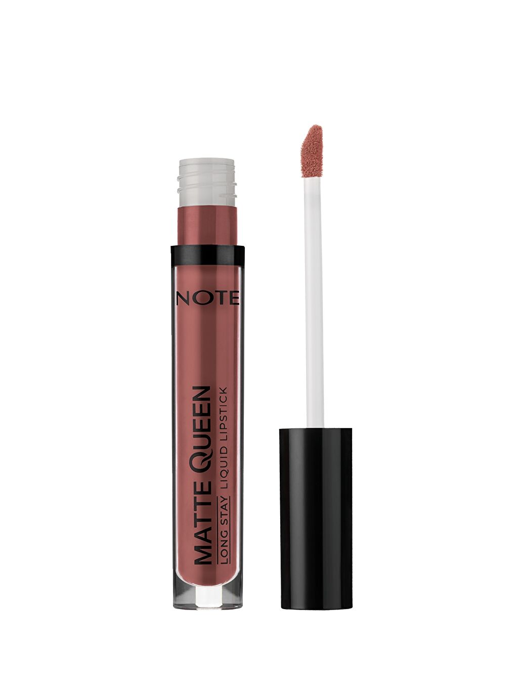 Note Cosmetique Kahverengi Matte Queen Lipstick Kalıcı Likit Ruj 11 Lady Brown - Kahverengi