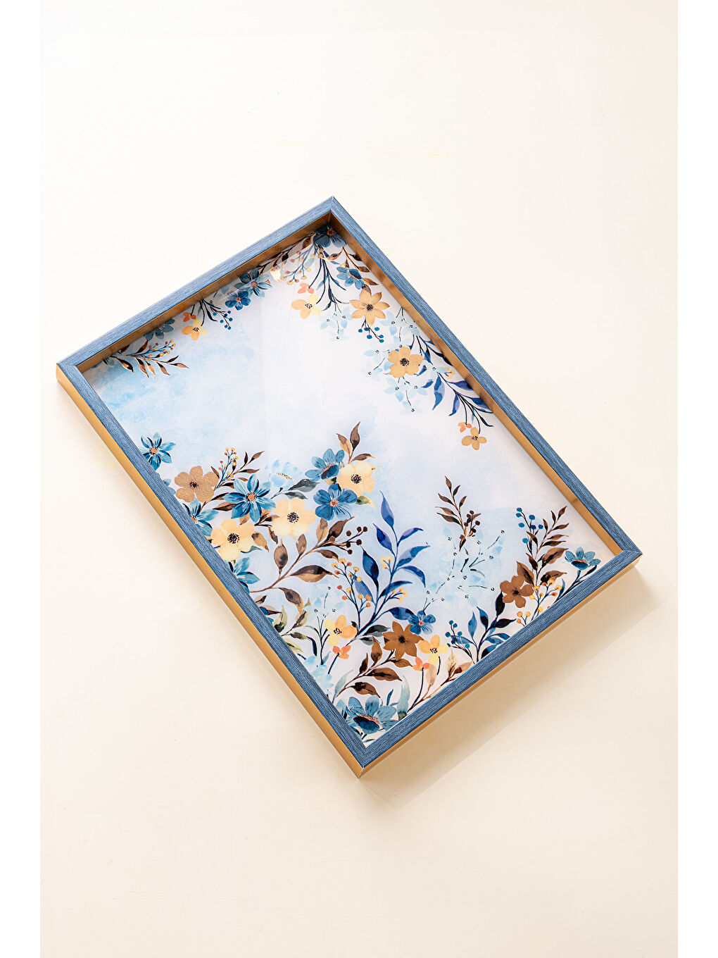 Ekru Alesta Tepsi 31x46 Cm-3