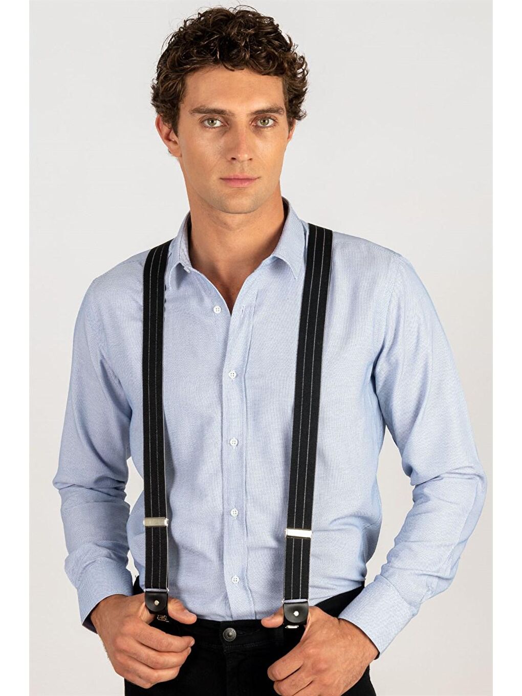 Mavi Modern Slim Fit Dar Kesim Armürlü Erkek Gömlek MD220004-600