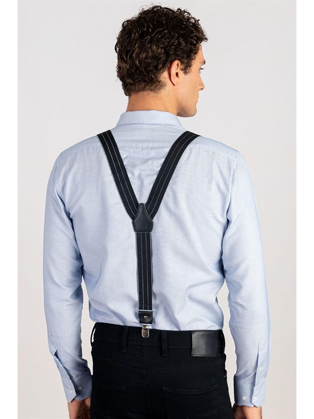 Mavi Modern Slim Fit Dar Kesim Armürlü Erkek Gömlek MD220004-600-3