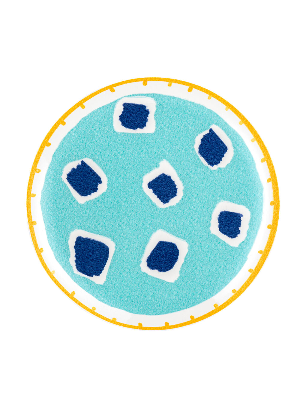 Beyaz Voyage Blue 2'li Servis Tabağı 26 cm-7