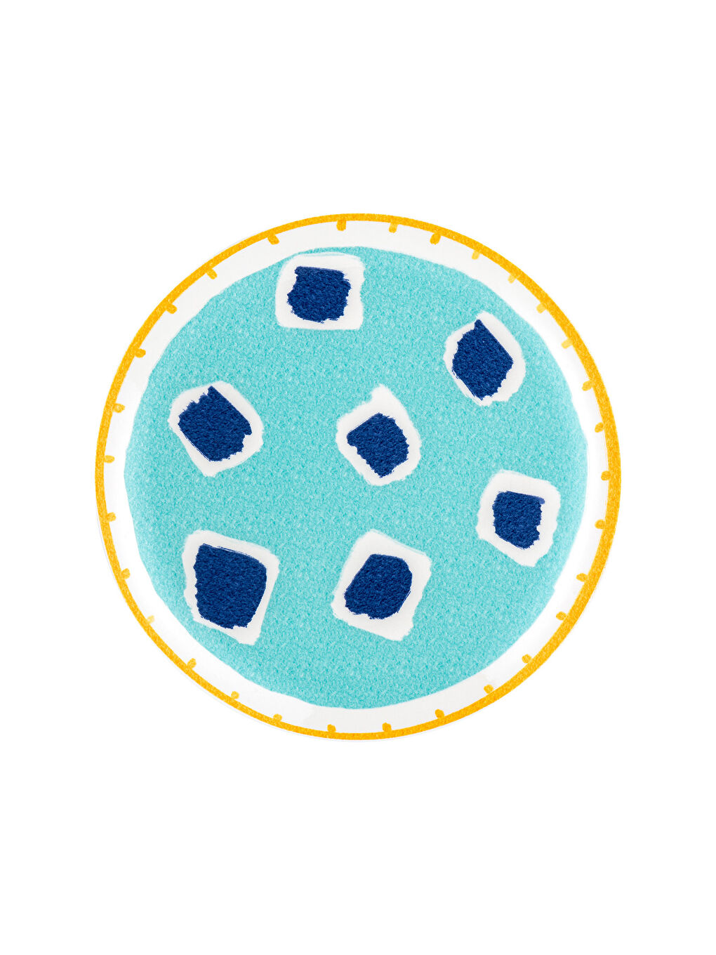 Beyaz Voyage Blue 2'li Servis Tabağı 26 cm-5