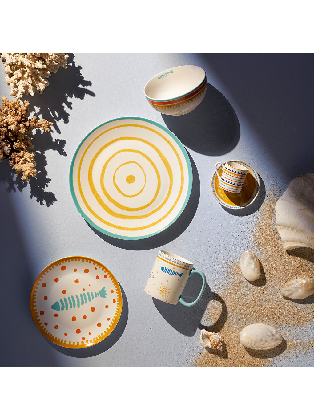 Beyaz Voyage Cırcle 2'li Servis Tabağı 26 cm-10