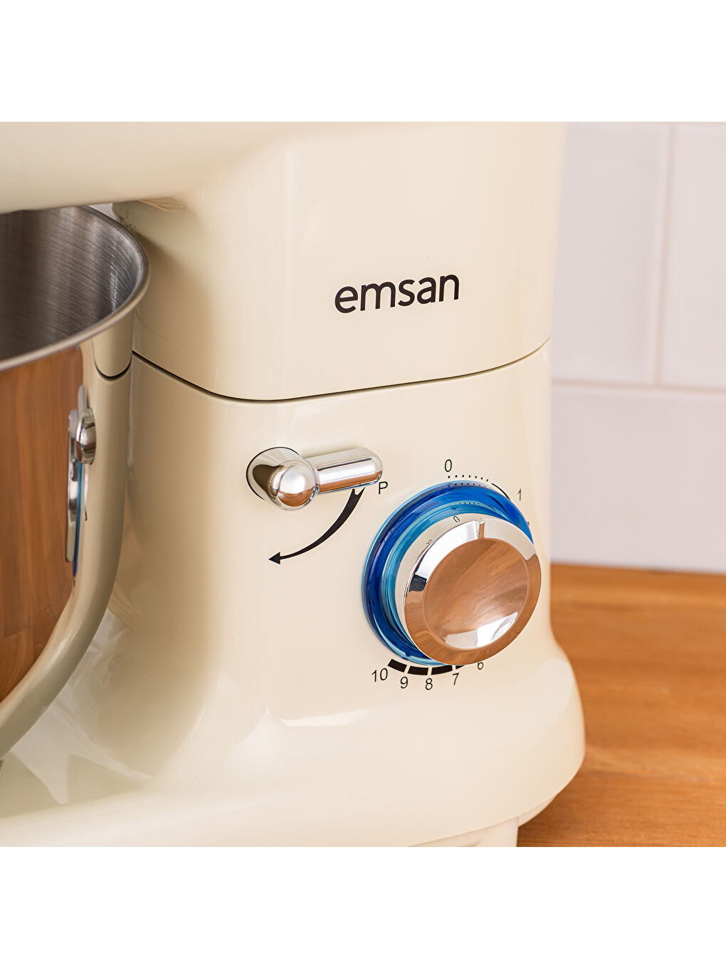 Bella Gusto Comfort Kıyma Çekme Aparatlı Hamur Yoğurma Makinesi Krem 1300W 5,5L-10