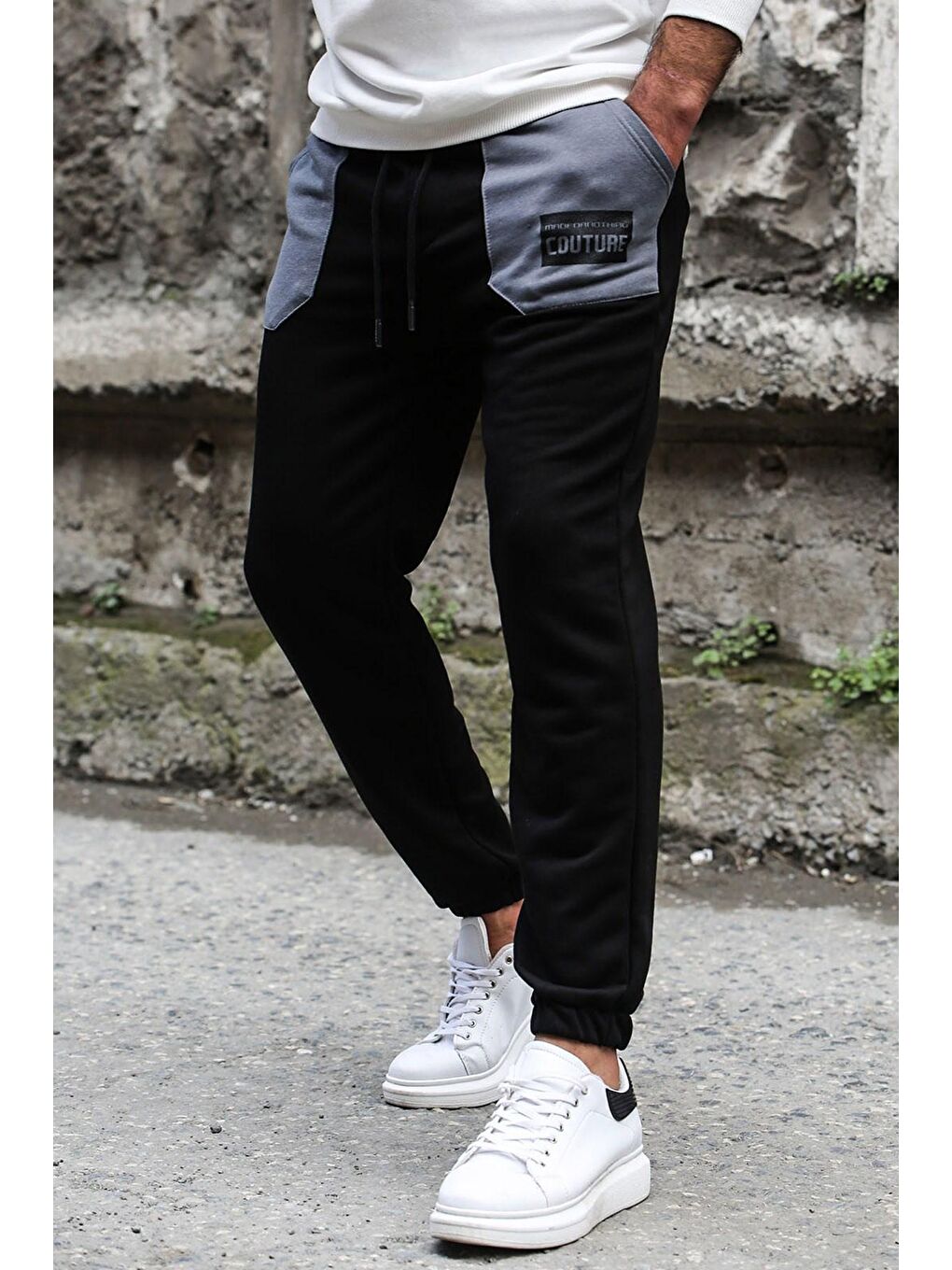 Siyah Jogger Eşofman Altı 4844