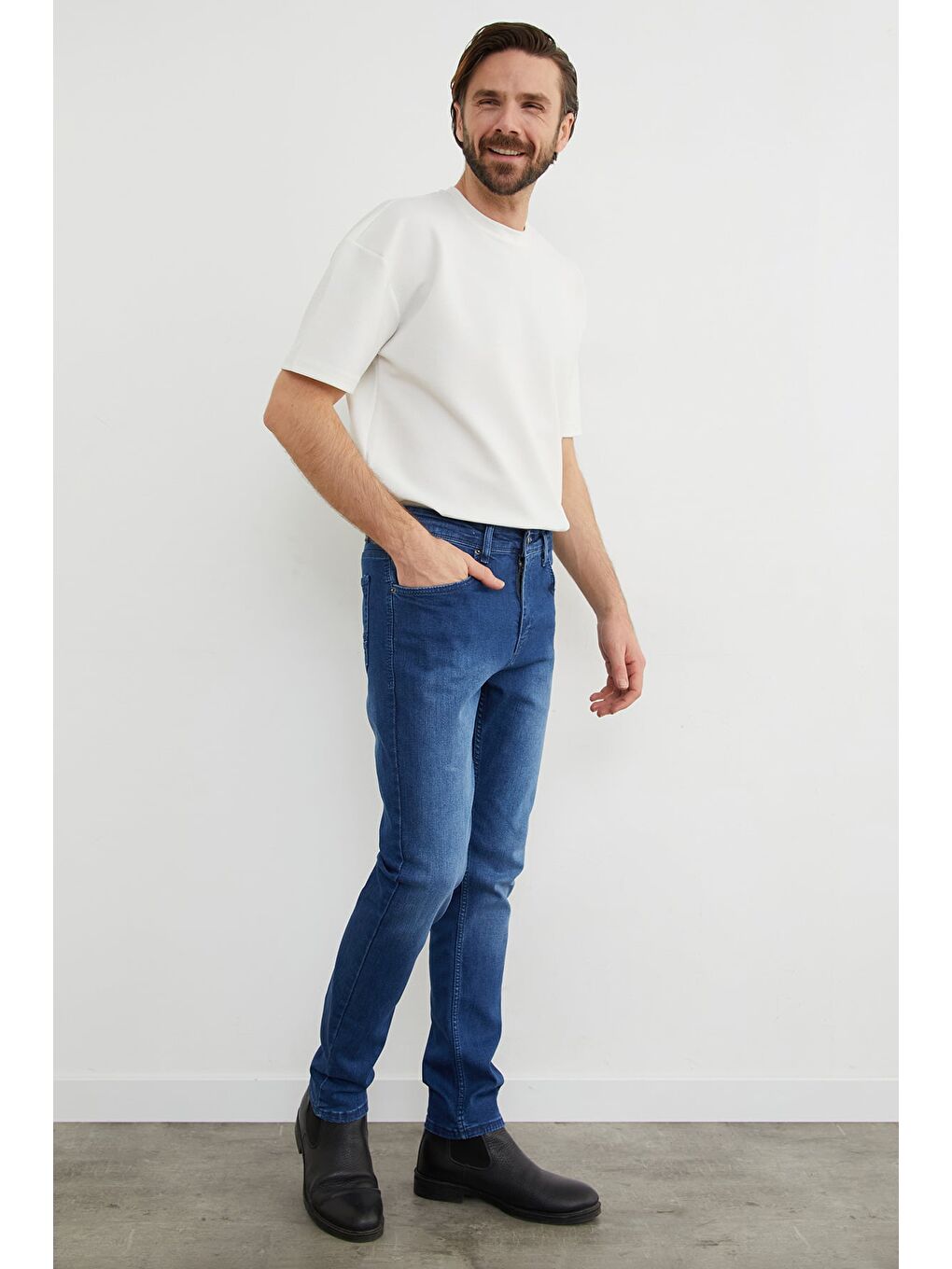 Mavi Regular Fit Normal Bel Jean-4