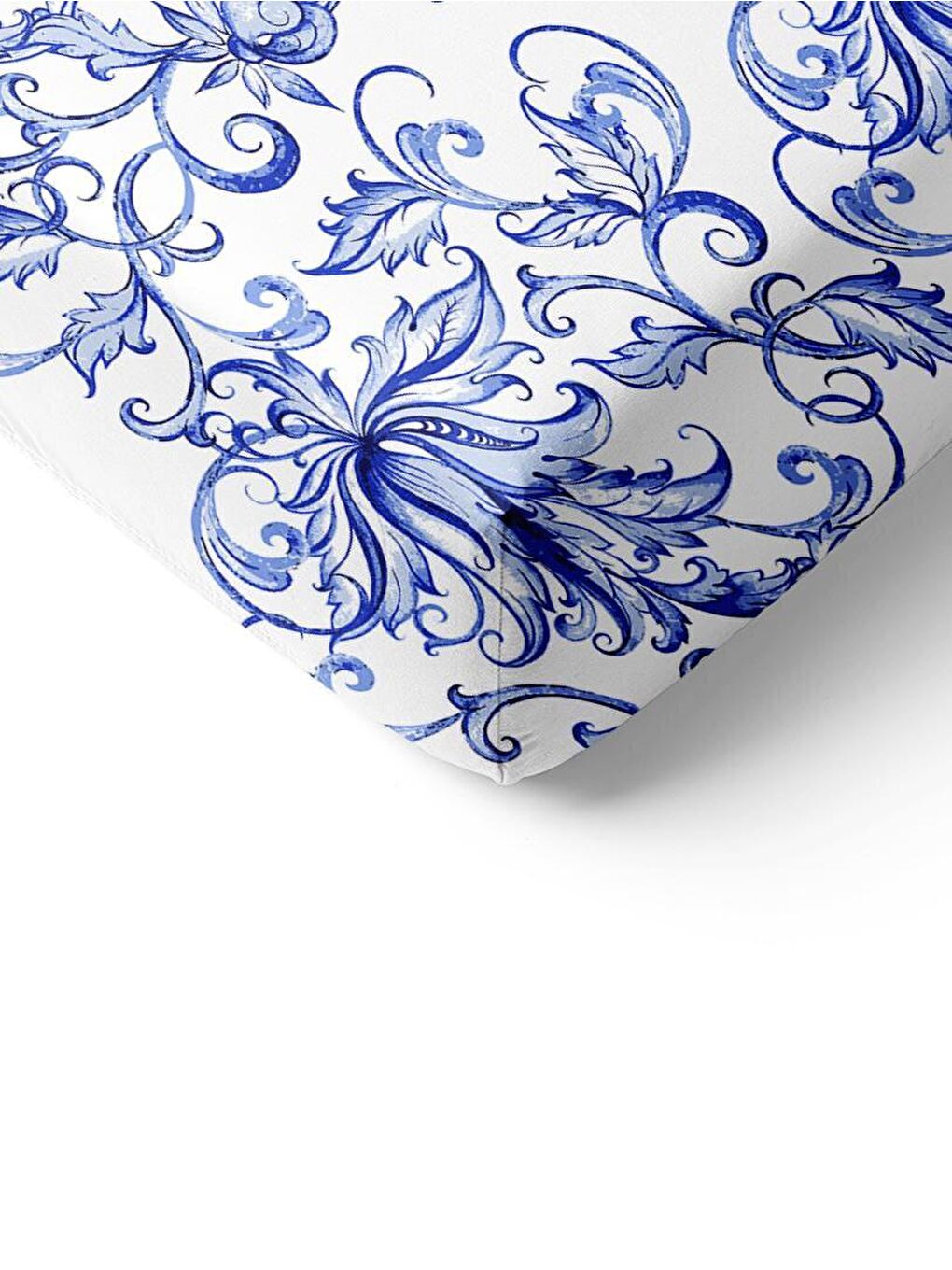 Karışık Modern Desen Baskılı Tek Kişilik Lastikli Çarşaf Seti Renkli-1