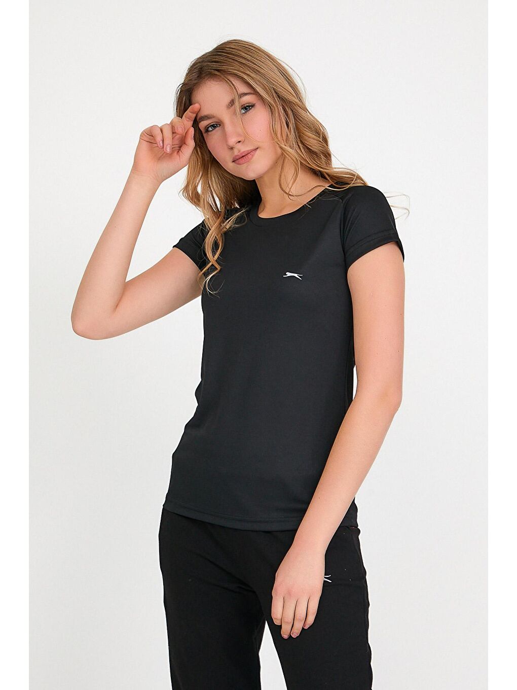 SLAZENGER Siyah RELAX Kadın T-Shirt Siyah - 1