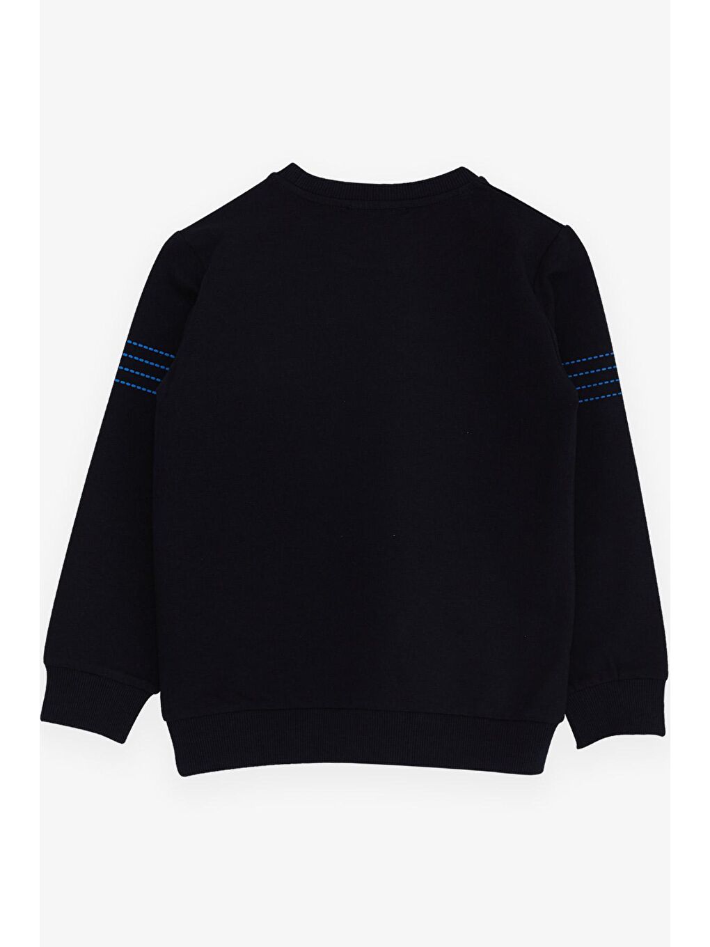 Erkek Çocuk Sweatshirt Yazı Baskılı Lacivert (7-12 Yaş)-1