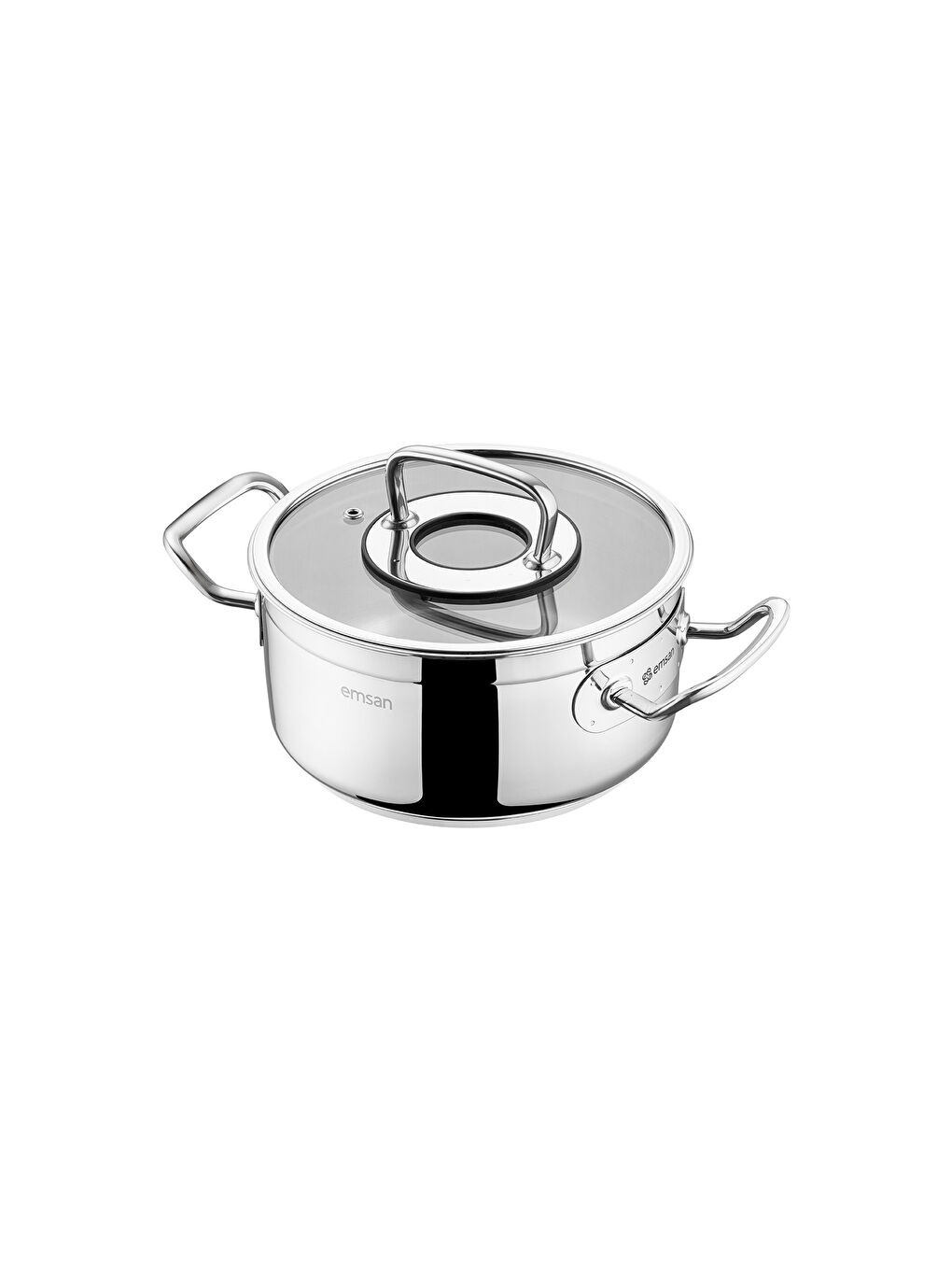 Gri Elite Derin Tencere 18 cm-8