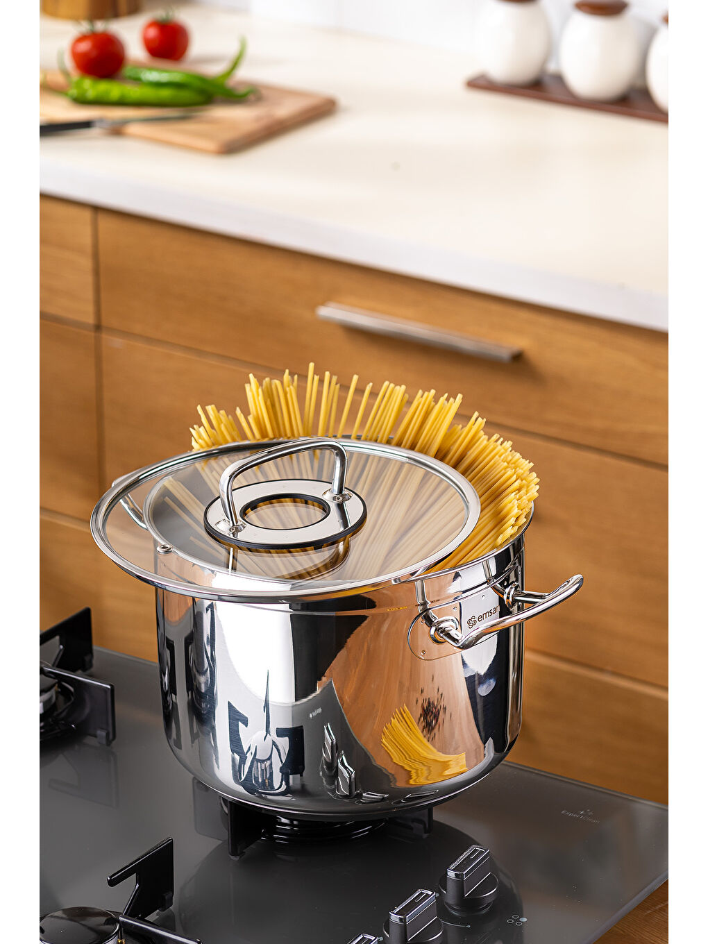 Gri Elite Derin Tencere XL 22 cm-1