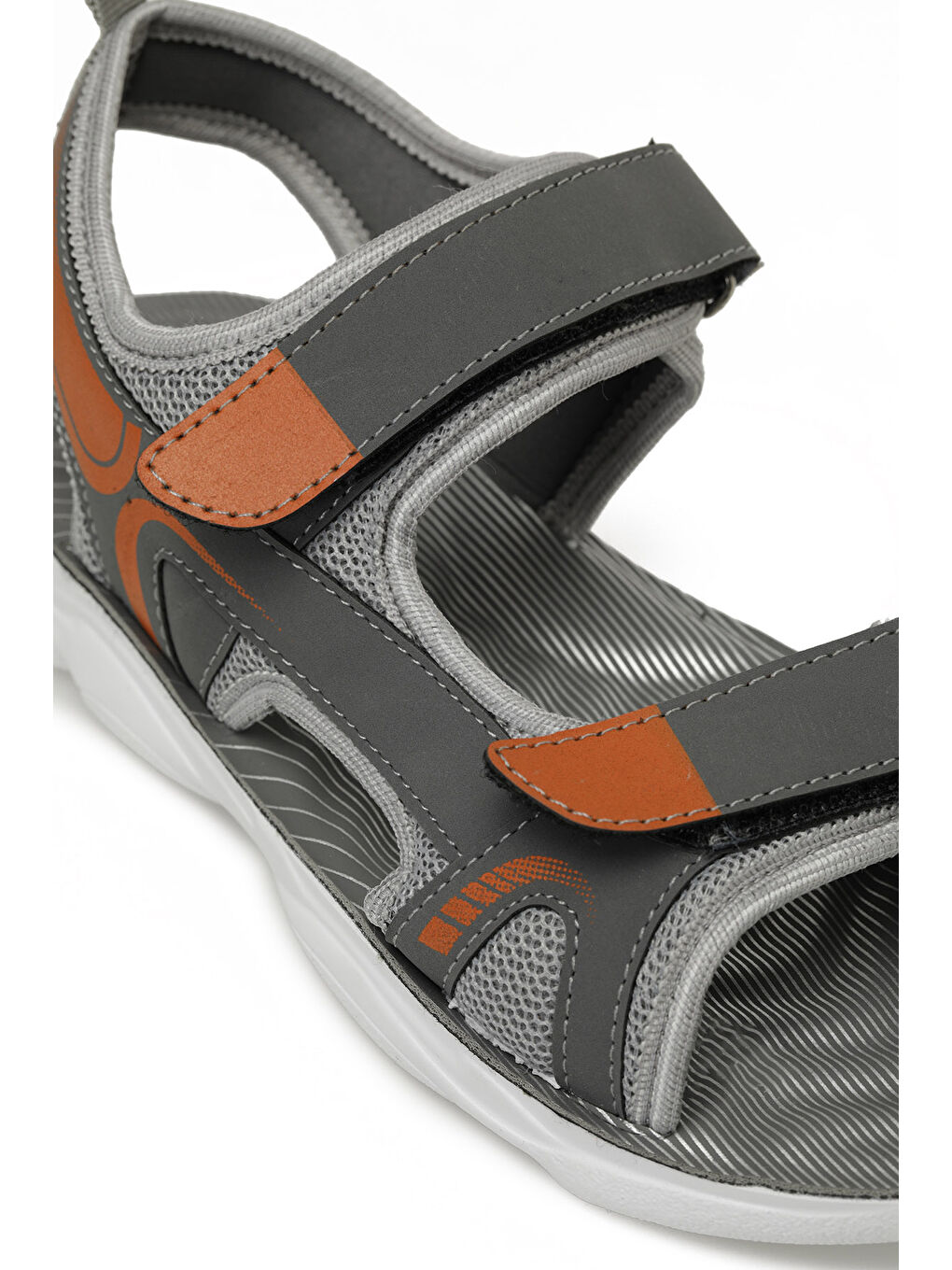 Gri CORAG G 5FX GRI Erkek Çocuk Sandalet-6