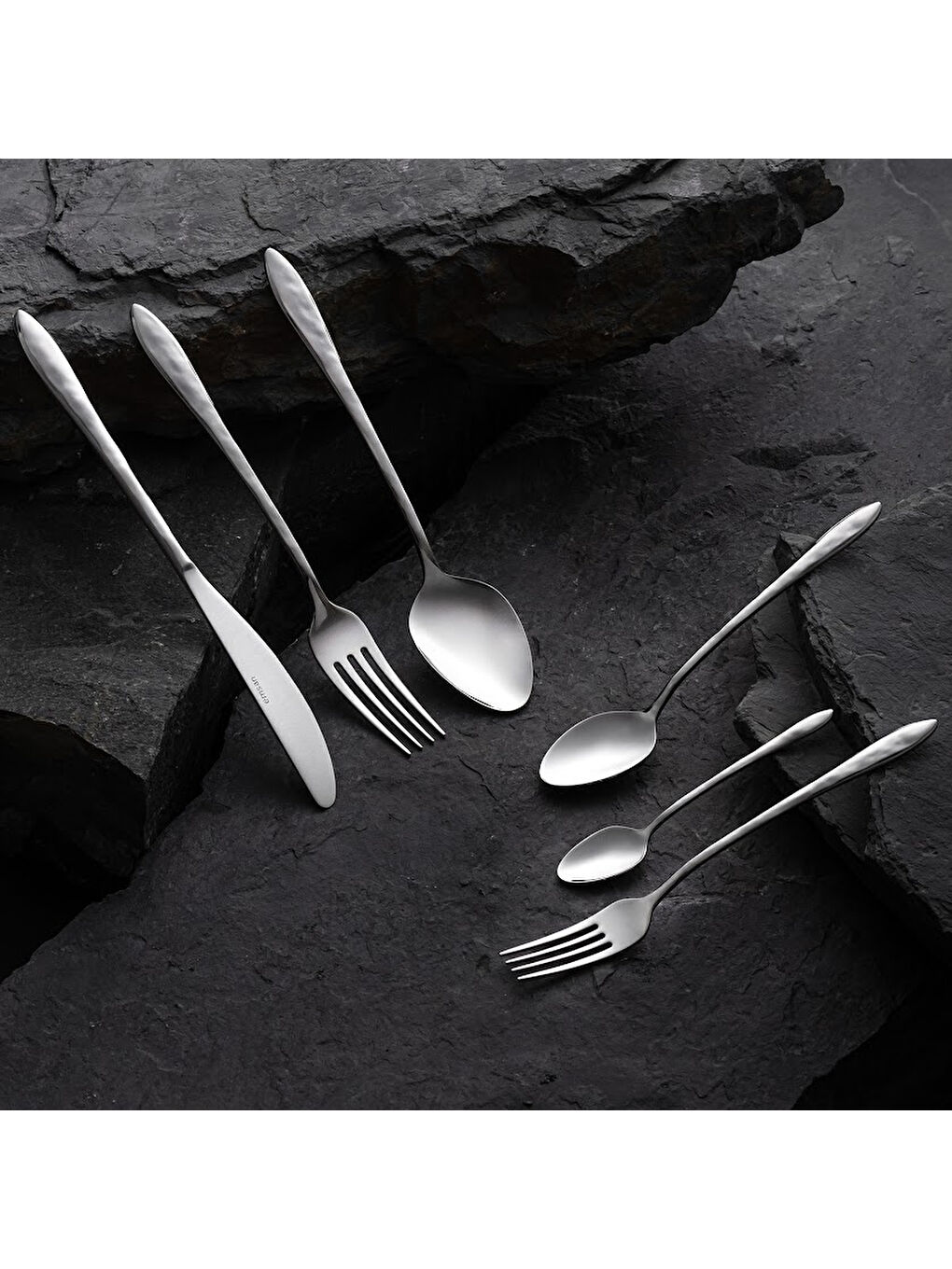 Gri Akasya 72 Parça Kutulu Çatal Kaşık Bıçak Takımı-10