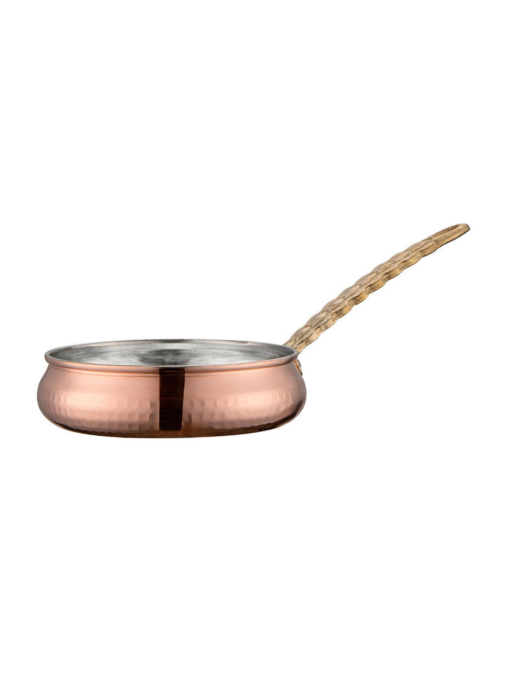 Turuncu Göbeklitepe Bakır Tava 16 cm-3