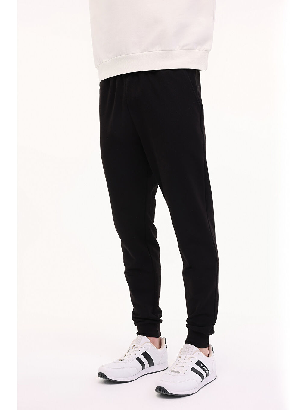 MB JG 22SN226 5FX Siyah Erkek Eşofman Altı