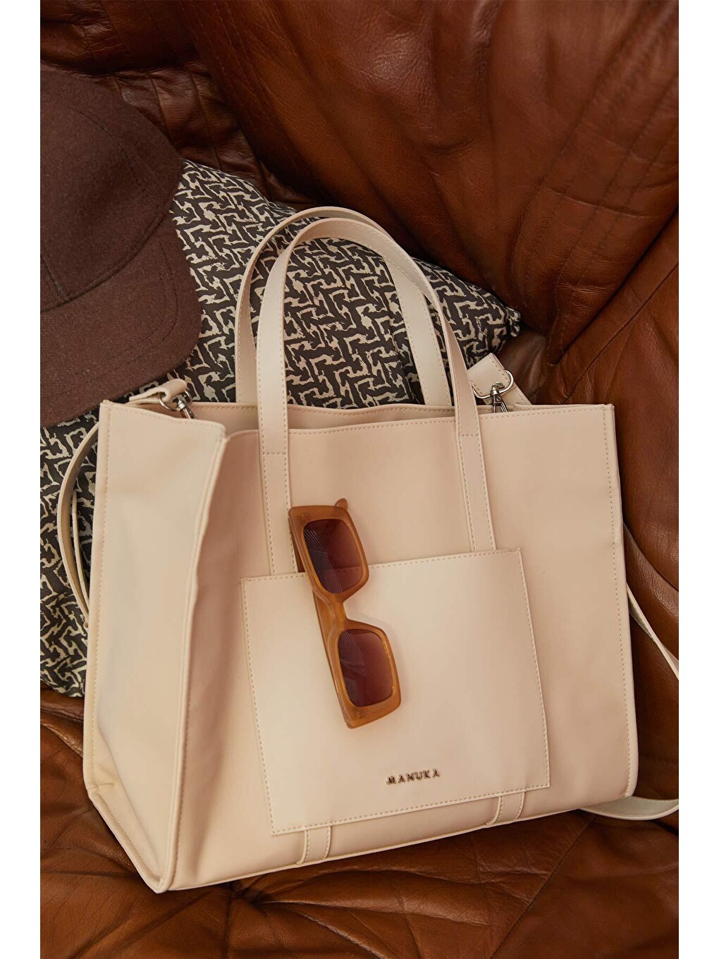 Urban Tote Çanta Bej-1