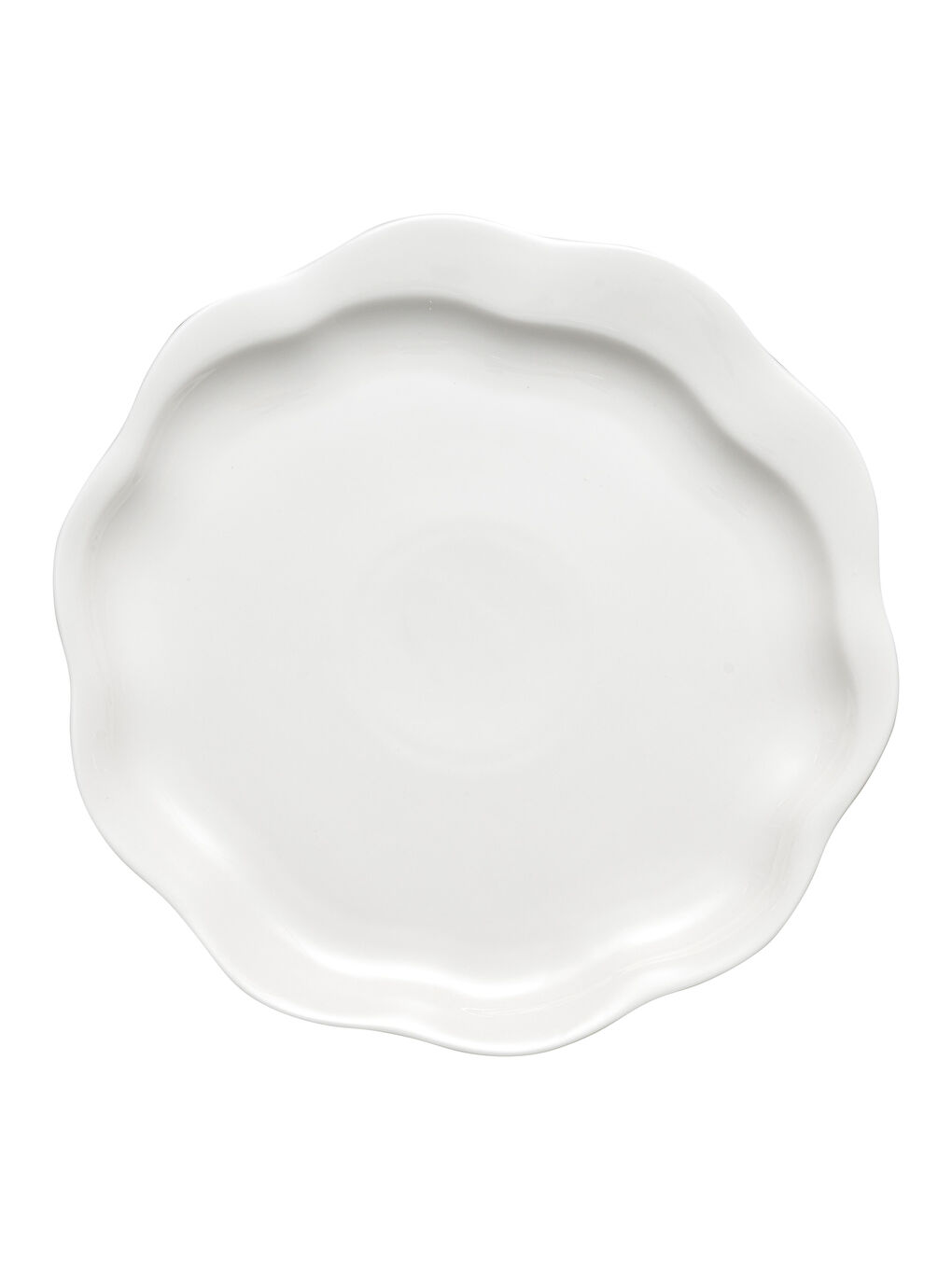 Beyaz Yonca 24 Parça 6 Kişilik Yemek Takımı-10