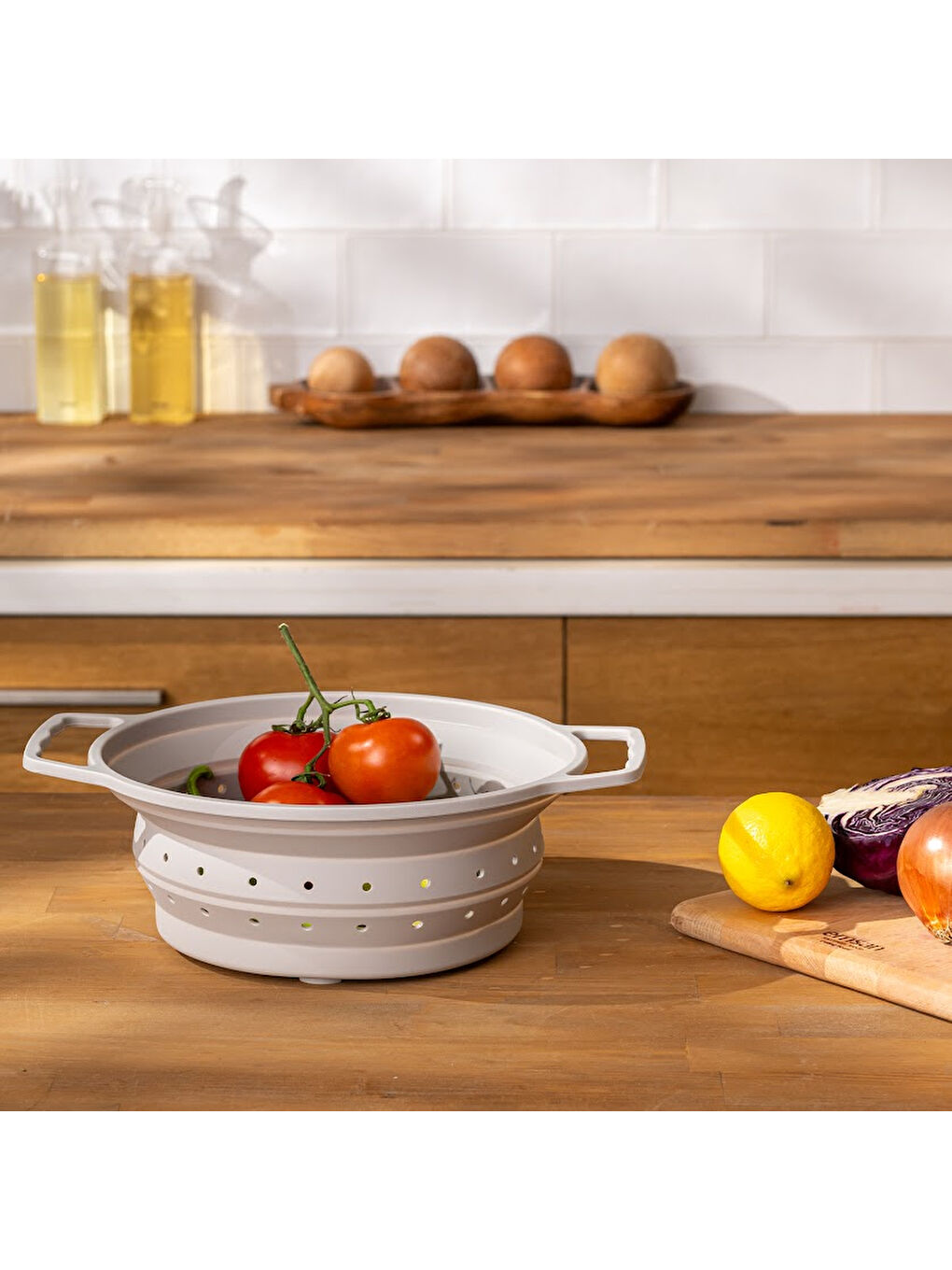 Gri Soft Katlanabilir Orta Süzgeç-6