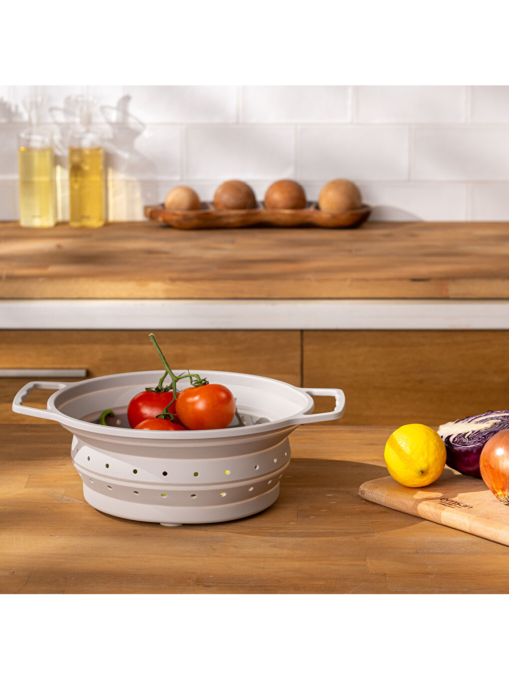 Gri Soft Katlanabilir Orta Süzgeç-7