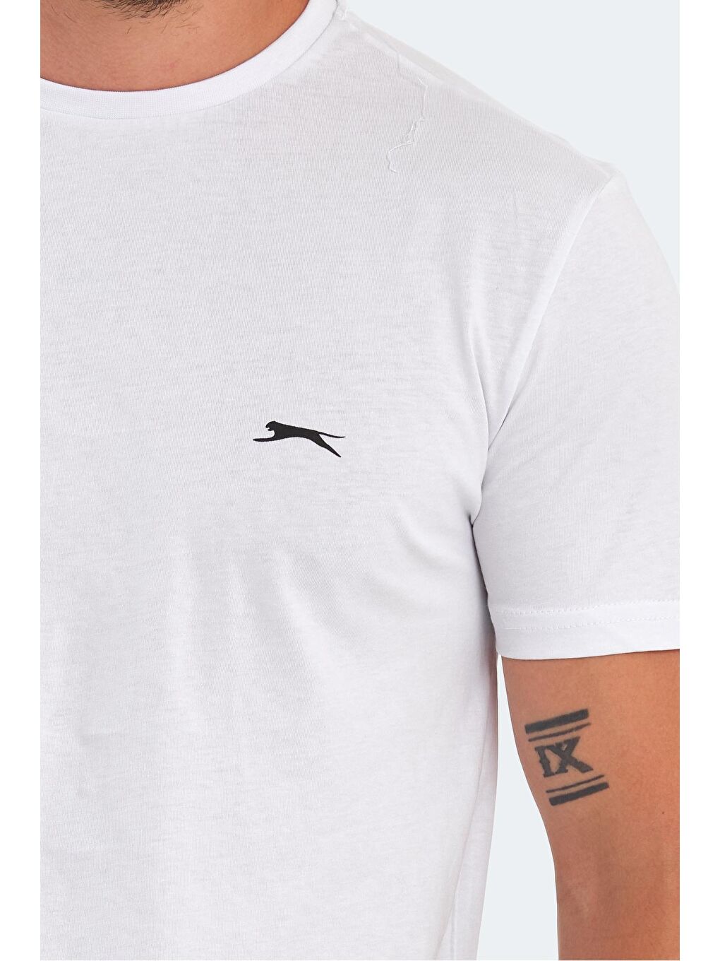 SLAZENGER Beyaz PATKA Erkek T-Shirt Beyaz - 3