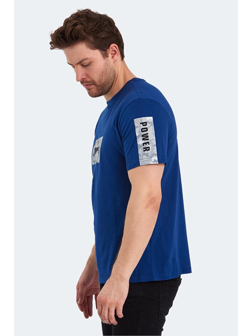 SLAZENGER İndigo PADERAU Erkek T-Shirt Indigo - 3