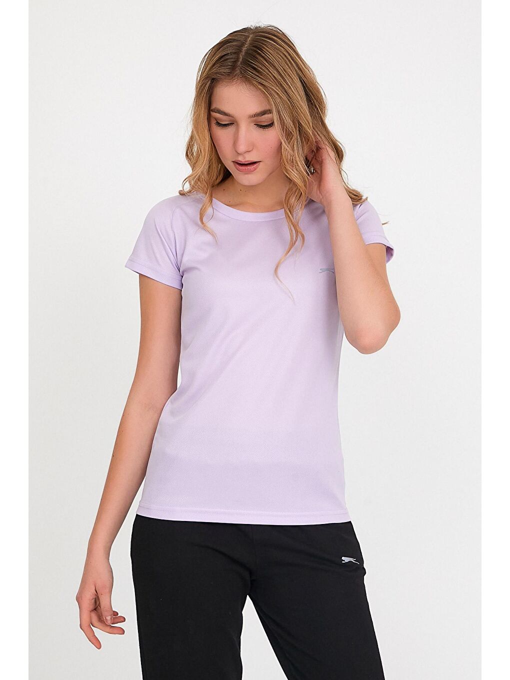 SLAZENGER Mor RELAX Kadın T-Shirt Mor