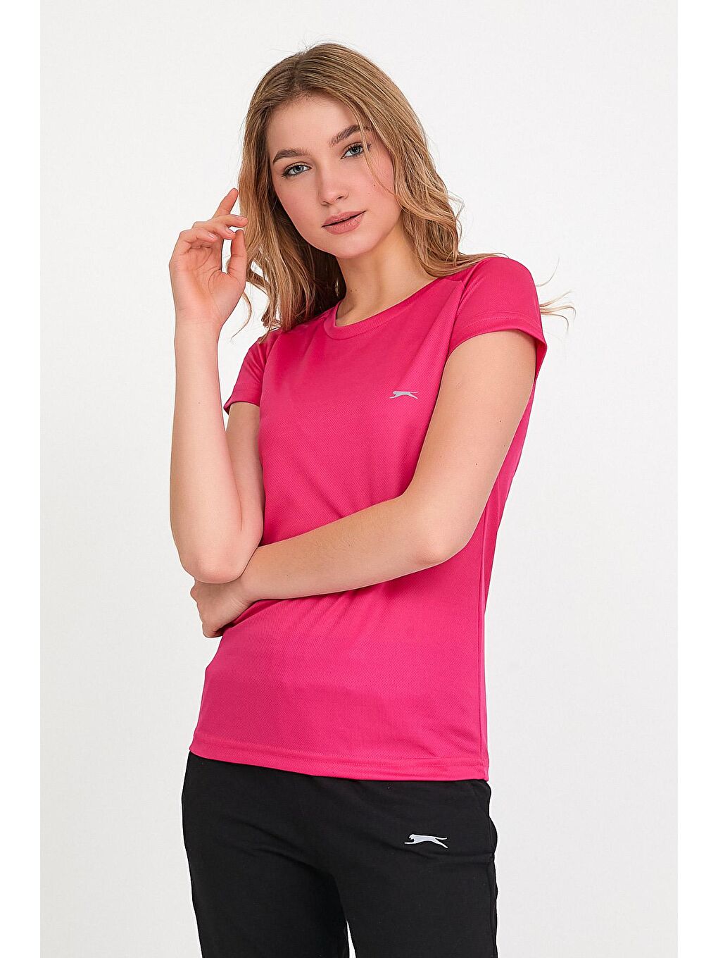 SLAZENGER Fuşya RELAX Kadın T-Shirt Fuşya - 1