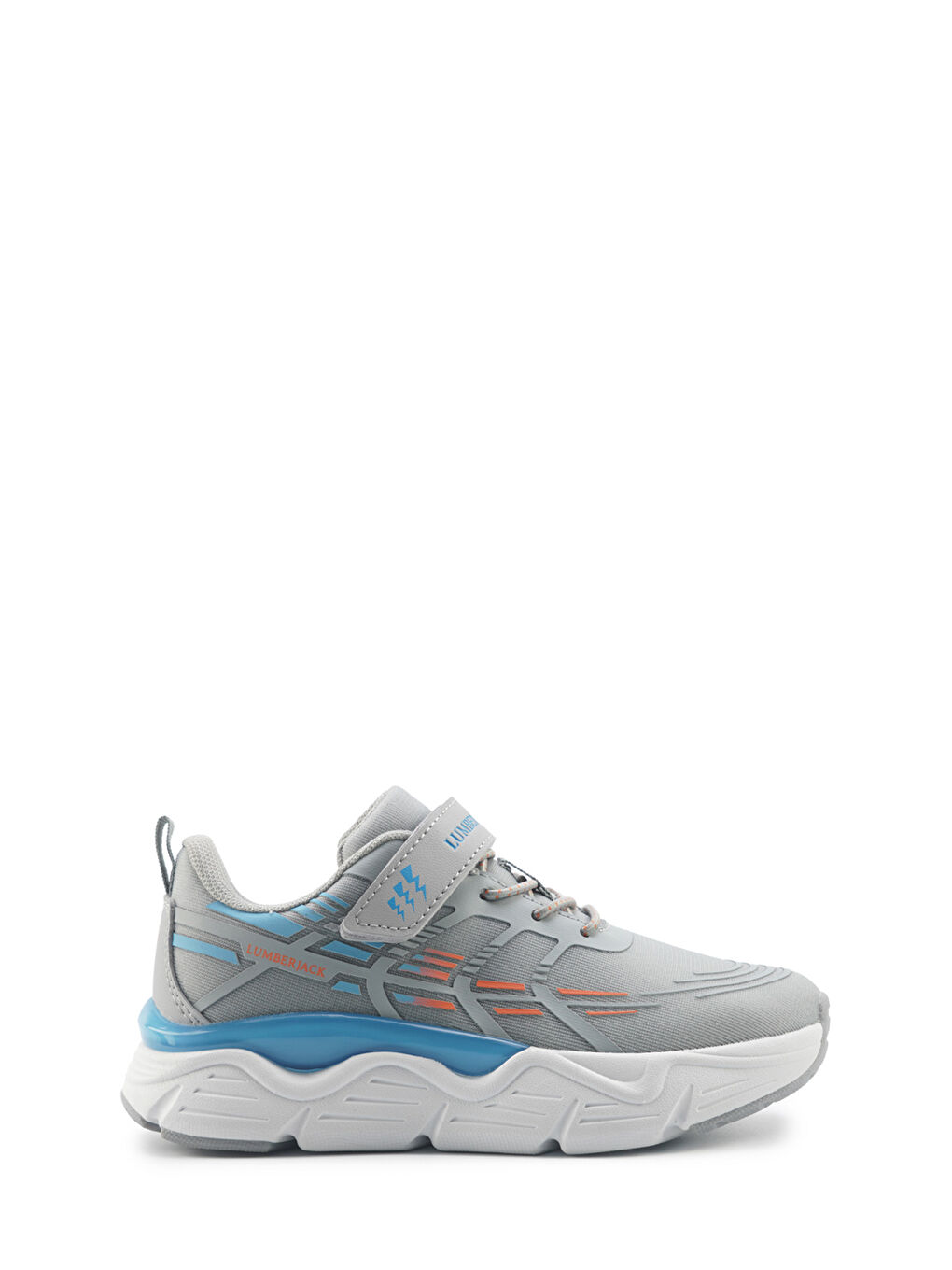 Gri KARLSEN JR 5FX GRI Erkek Çocuk Koşu Ayakkabısı